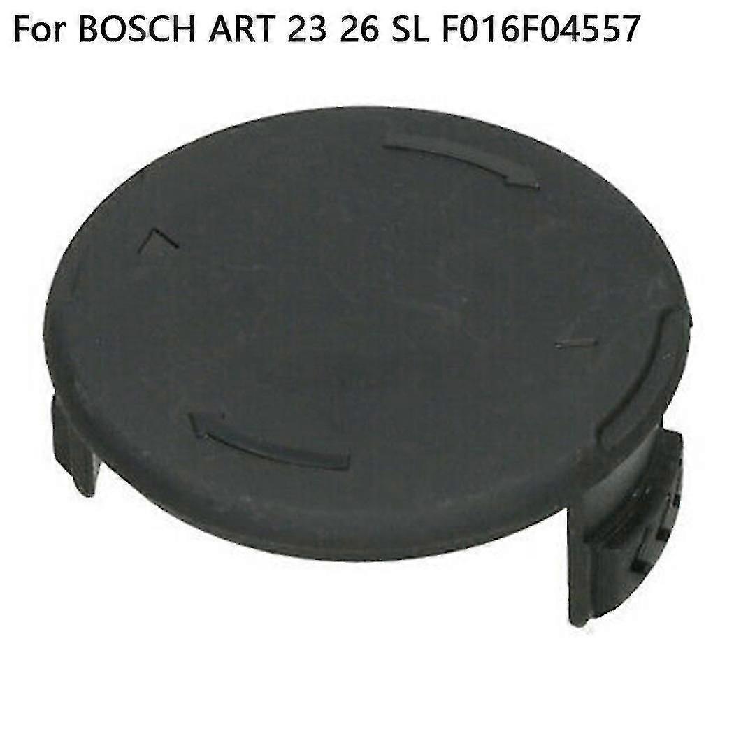 Trimmer spoledeksel for Bosch Art 23 26 Sl Strimmer Line Cap Base F016F04557 Svart erstatning spoledeksel