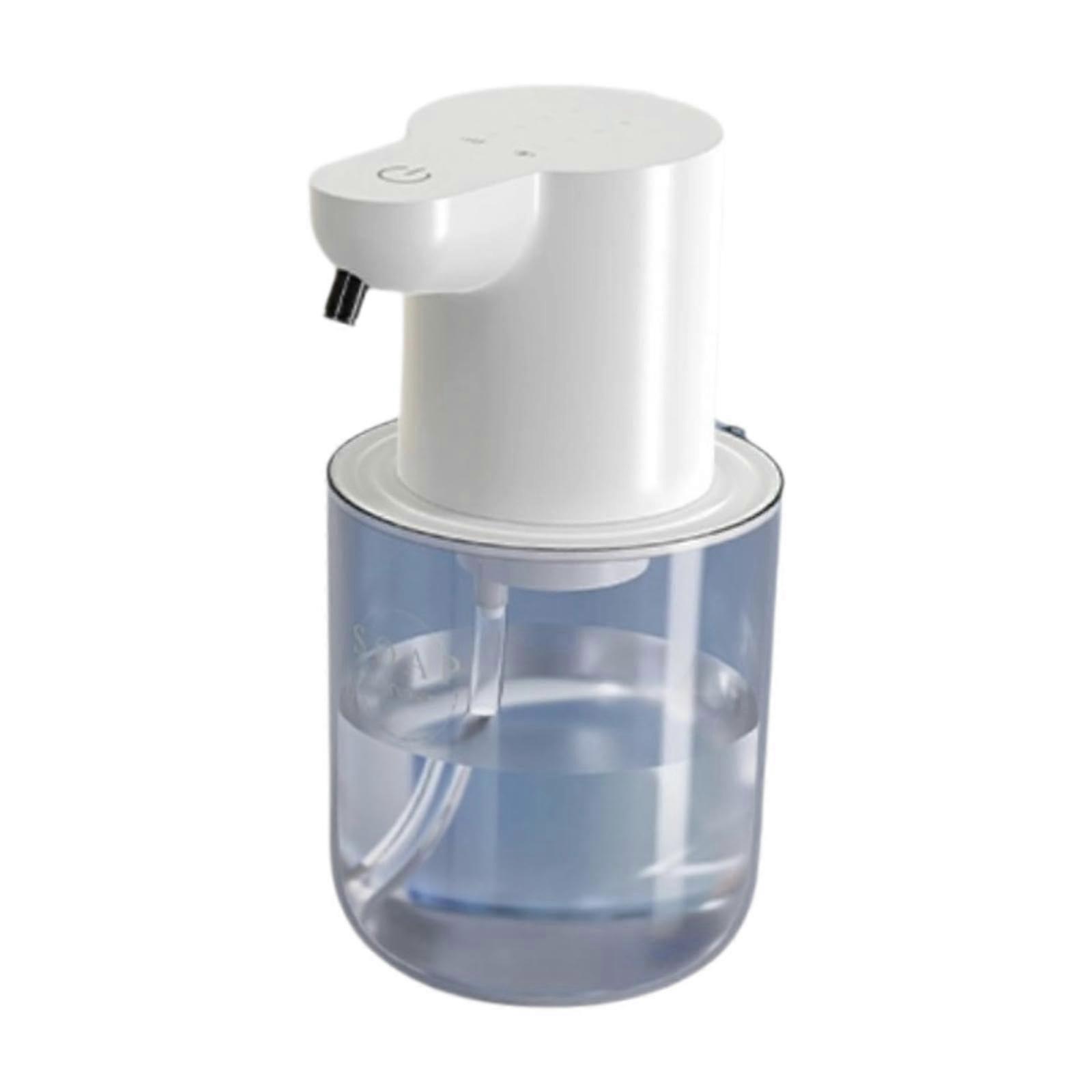 Sensory Pump Soap Dispenser 400ml Electric Model For Kitchen And Bathroom Drop Type White