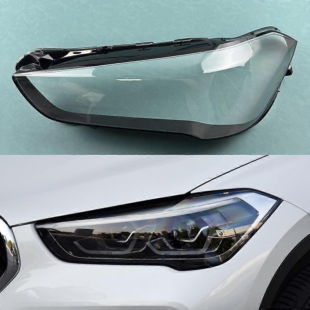 For BMW X1 F49 2020 2021 2022 Headlight Cover Headlamp Shell Imported Transparent Shade Mask Lampshade Lens Plexiglass
