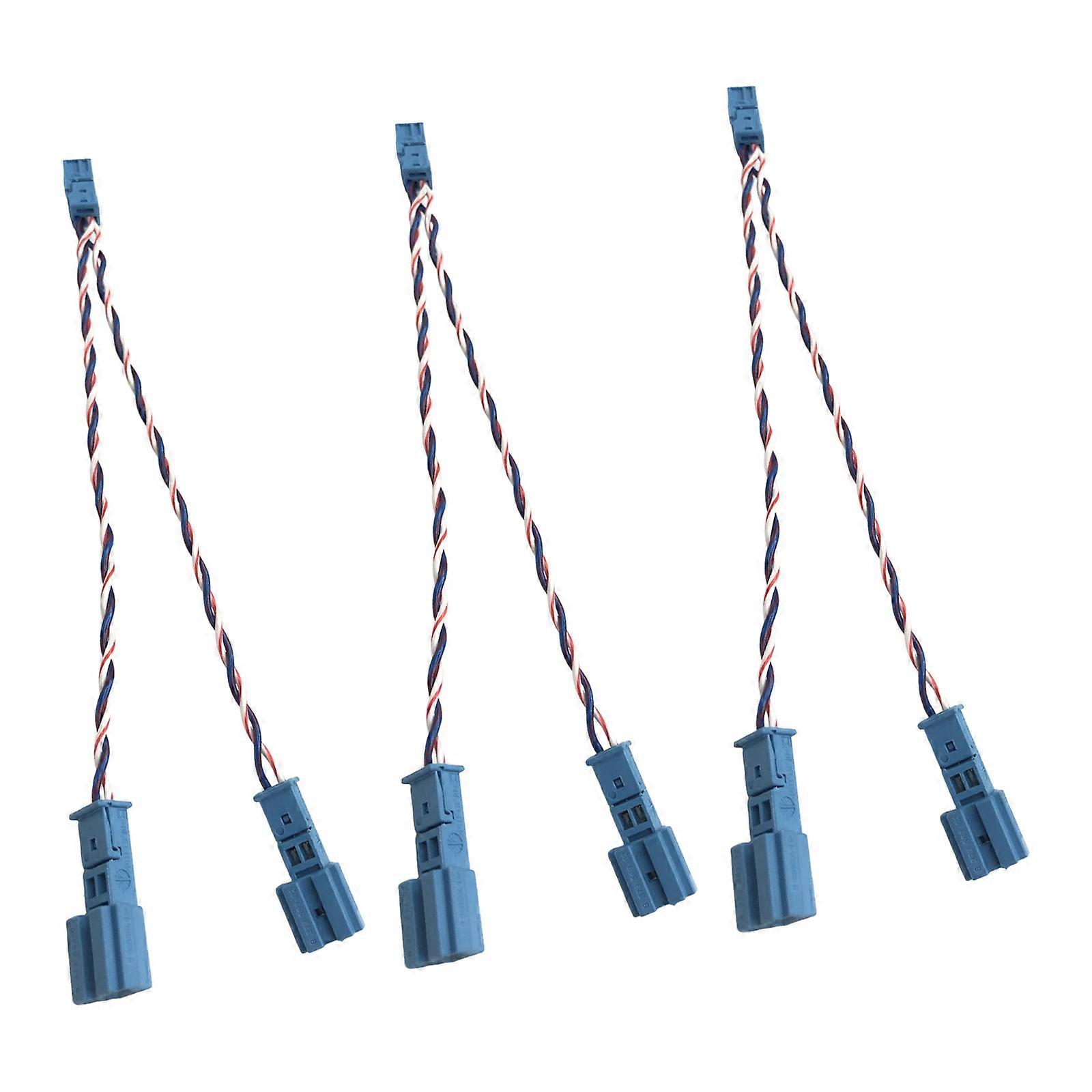 Copper Alloy Car Speaker Harness Quick Connection Terminals Reliable Contact Weatherproof Construction Plug Play Design Multicolor