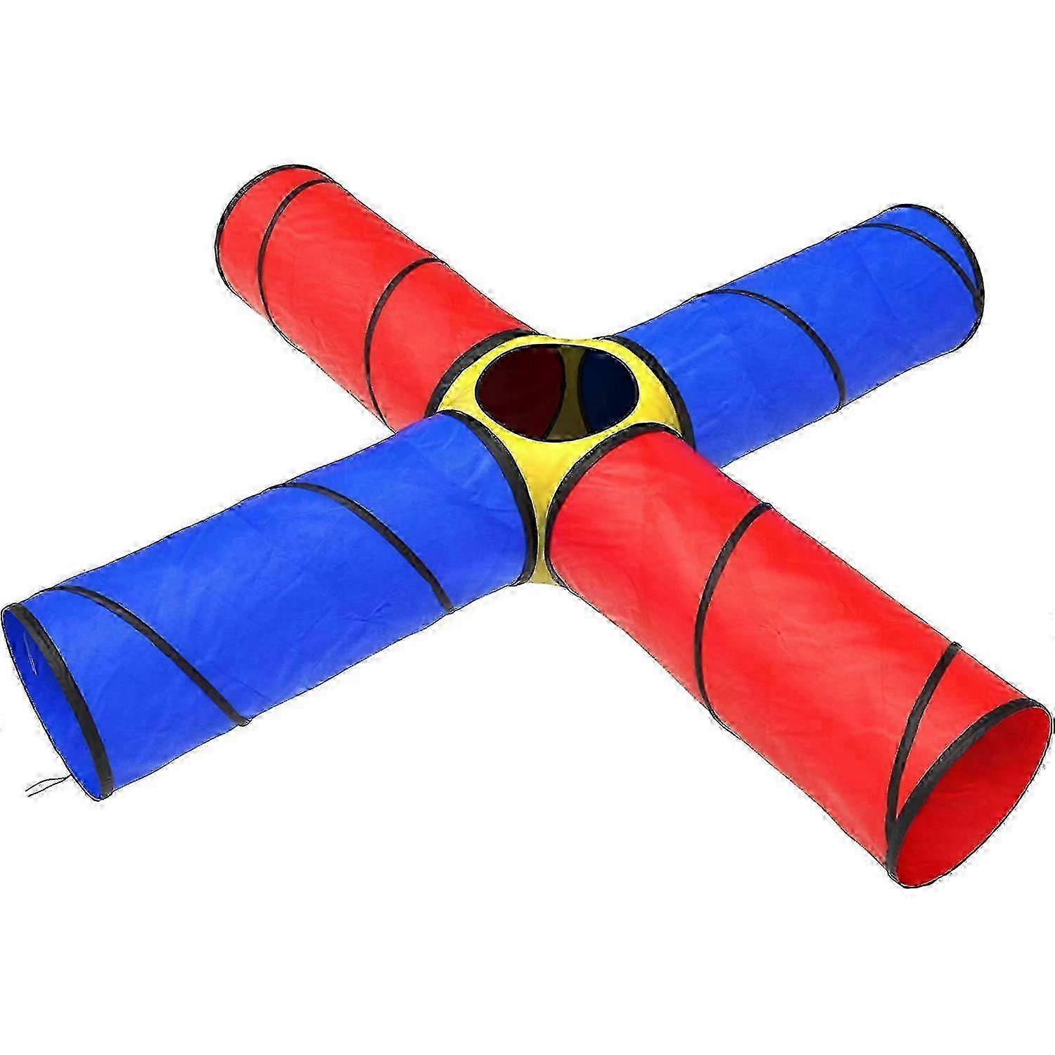 4-Way Pop Up Crawl Through Tent with Carrying Bag