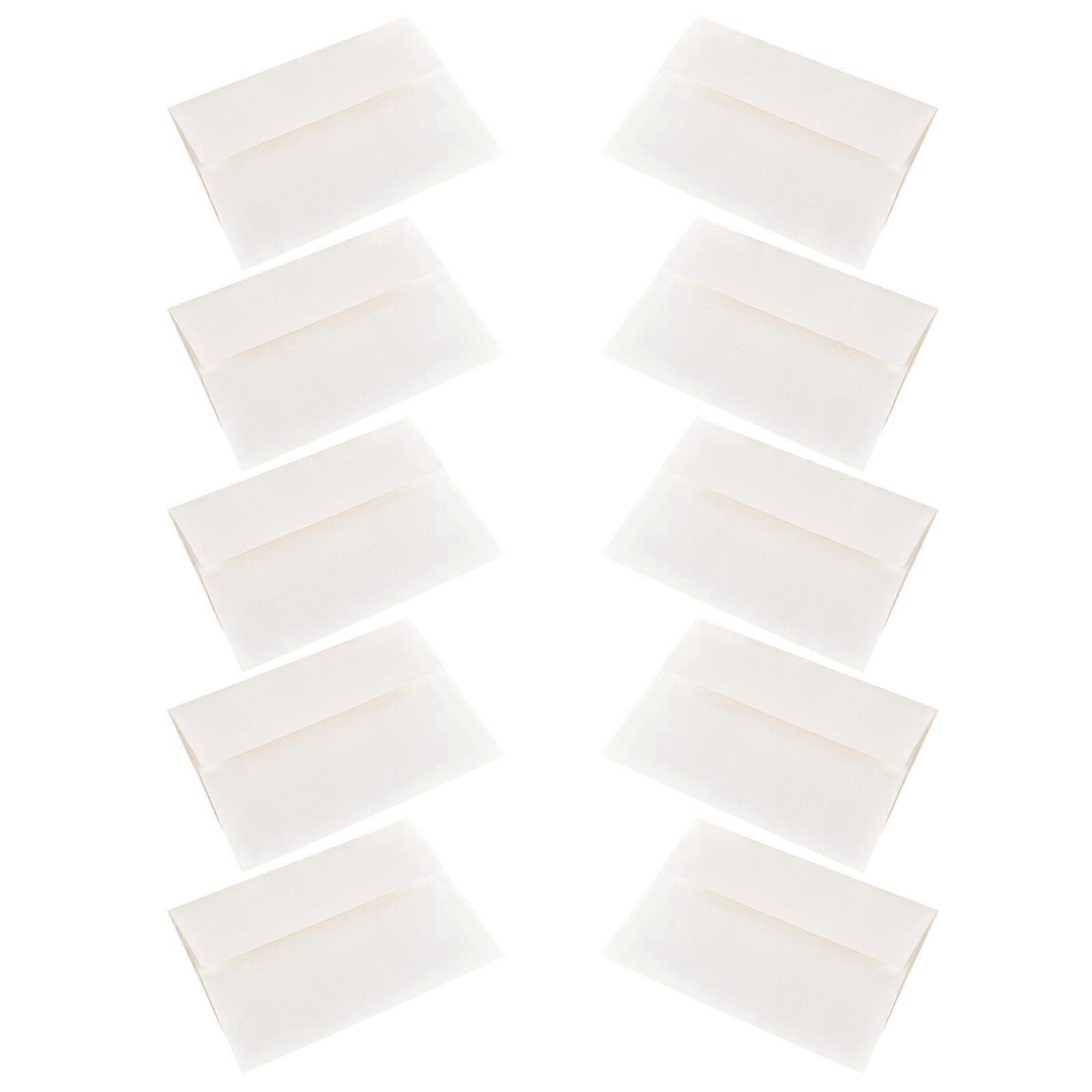 Pack Of 60 Permanent Strength Paper Mailing Envelopes Empty Face For Tradition Requests Mail And Greeting Layouts  White