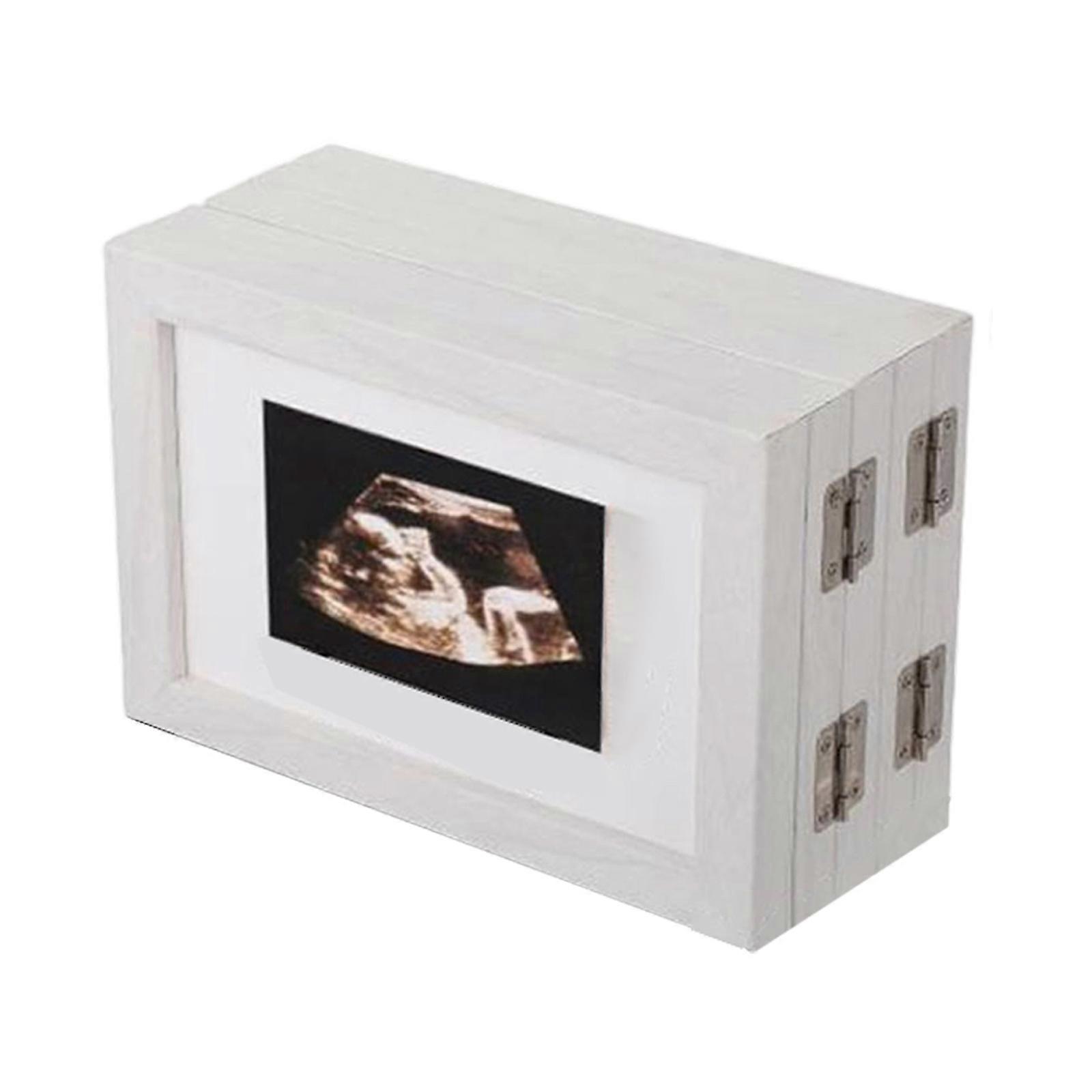 5 Folding Sonogram Picture Frame Infant Memory Photo Frame Adjustable Stand For Home Display Sturdy Baby Growth Keepsake  For 7 inches