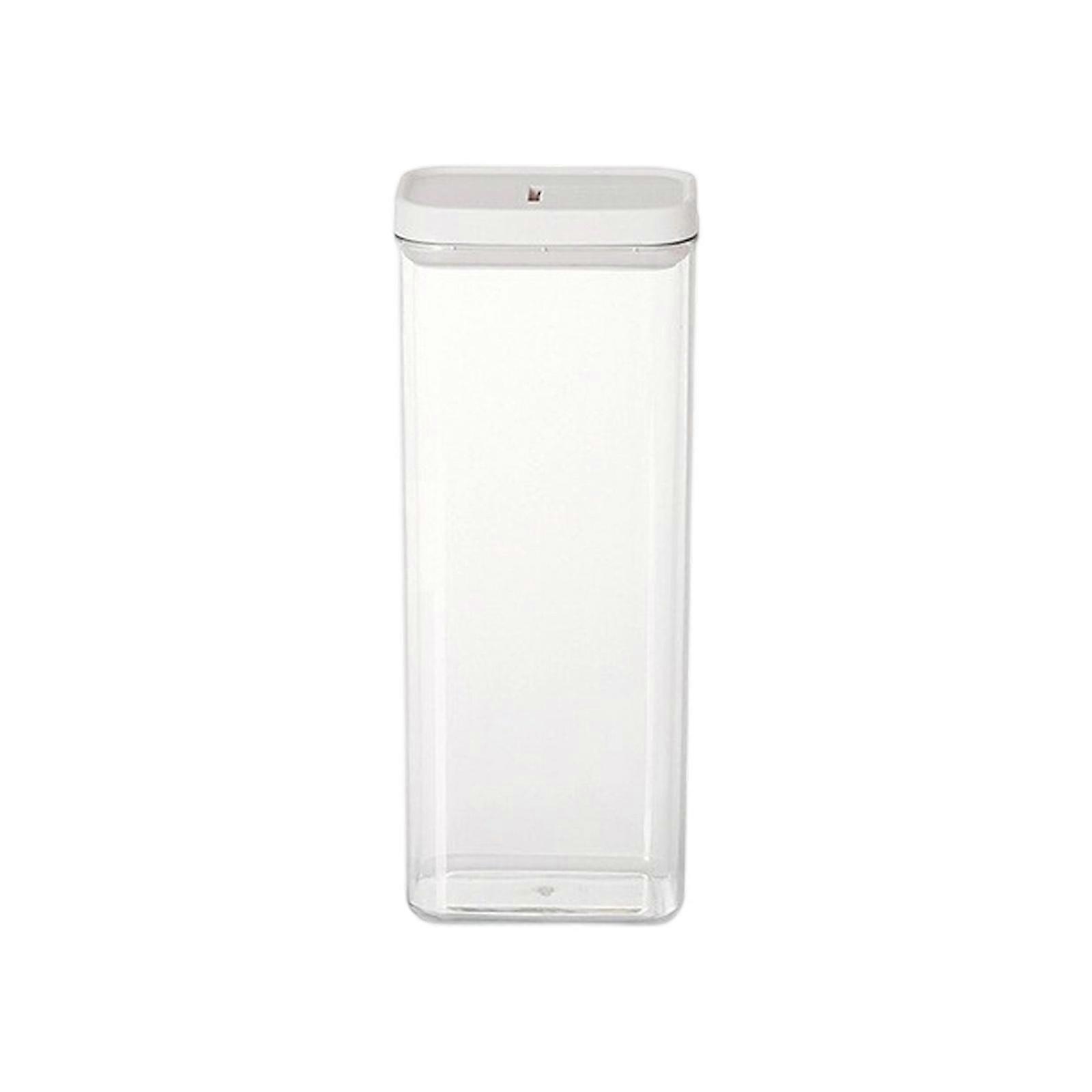 Stackable Clear Plastic Food Container for Dry Goods Sealed Pantries Organiser With Secure Locking Lid Design Multicolor