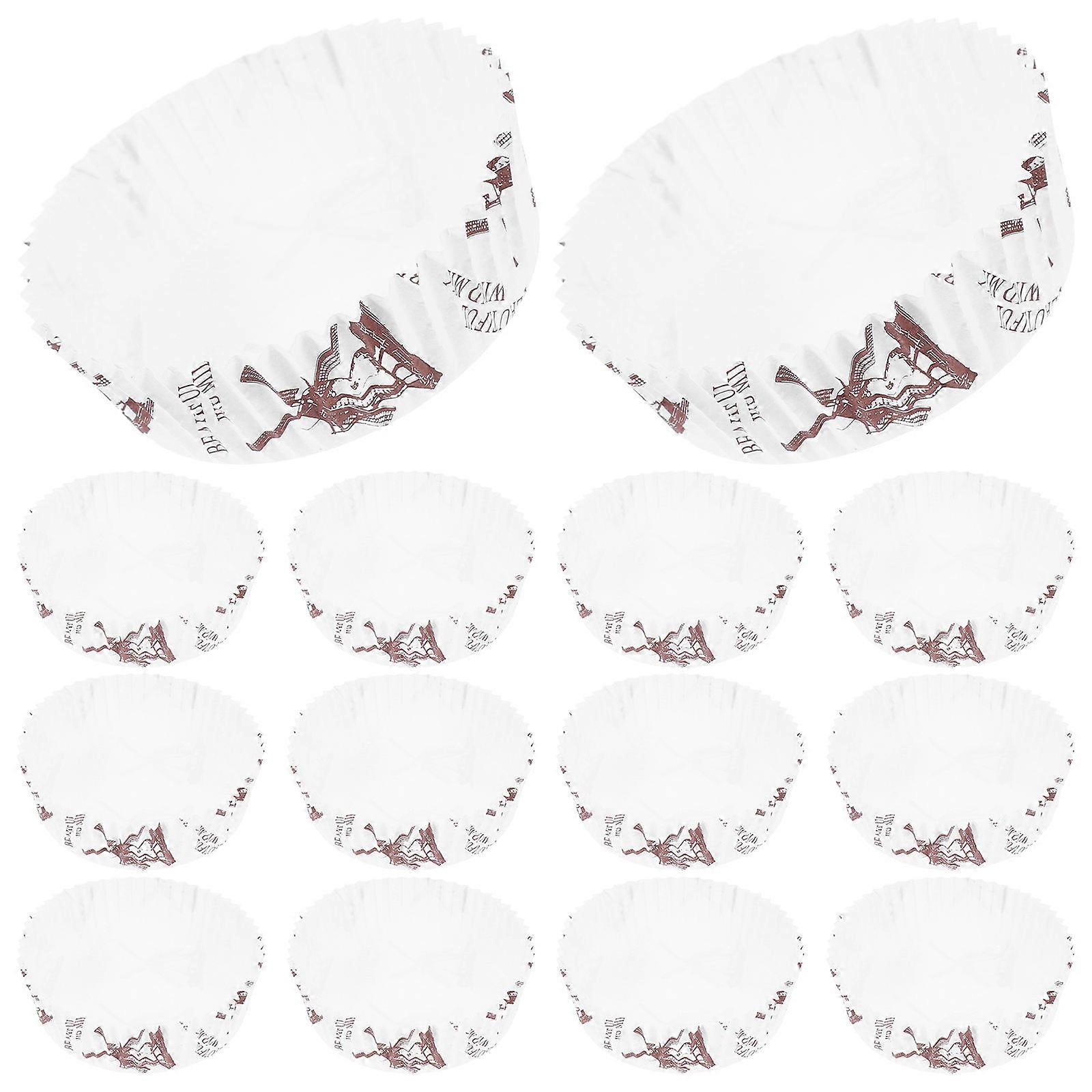 Baking Liners Cupcake Papers Non-Stick Baking Sessions 3.9×3.9×1.3In High-Temperature Resistant 100Pcs