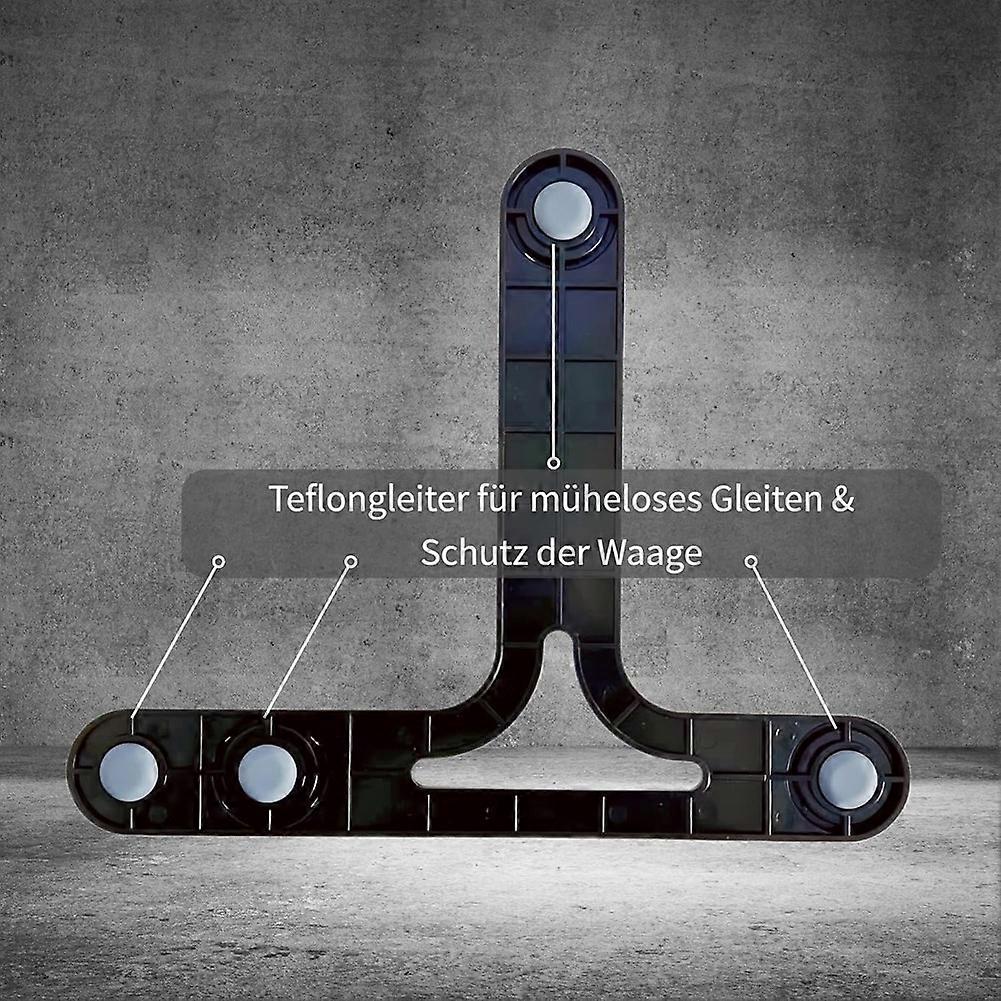 Sliding Board for TM7 with Teflon Gliders and Cut-Outs for Secure Stand - Protects Scale Function