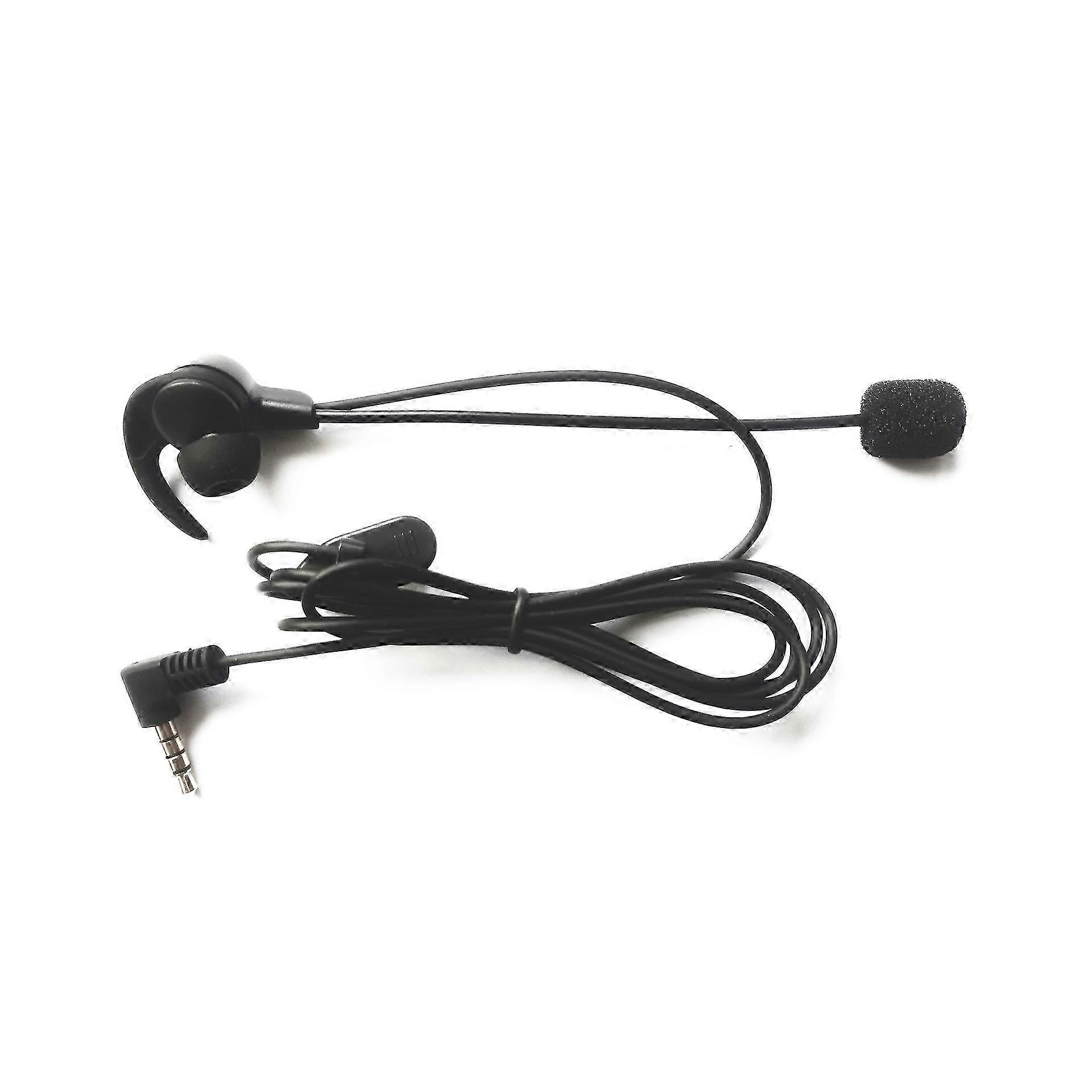 2-pack Intercom In-Ear headset with single hook Fits GOREF/GC4/V4C/V6C and other models (with wristband) [DB] YC