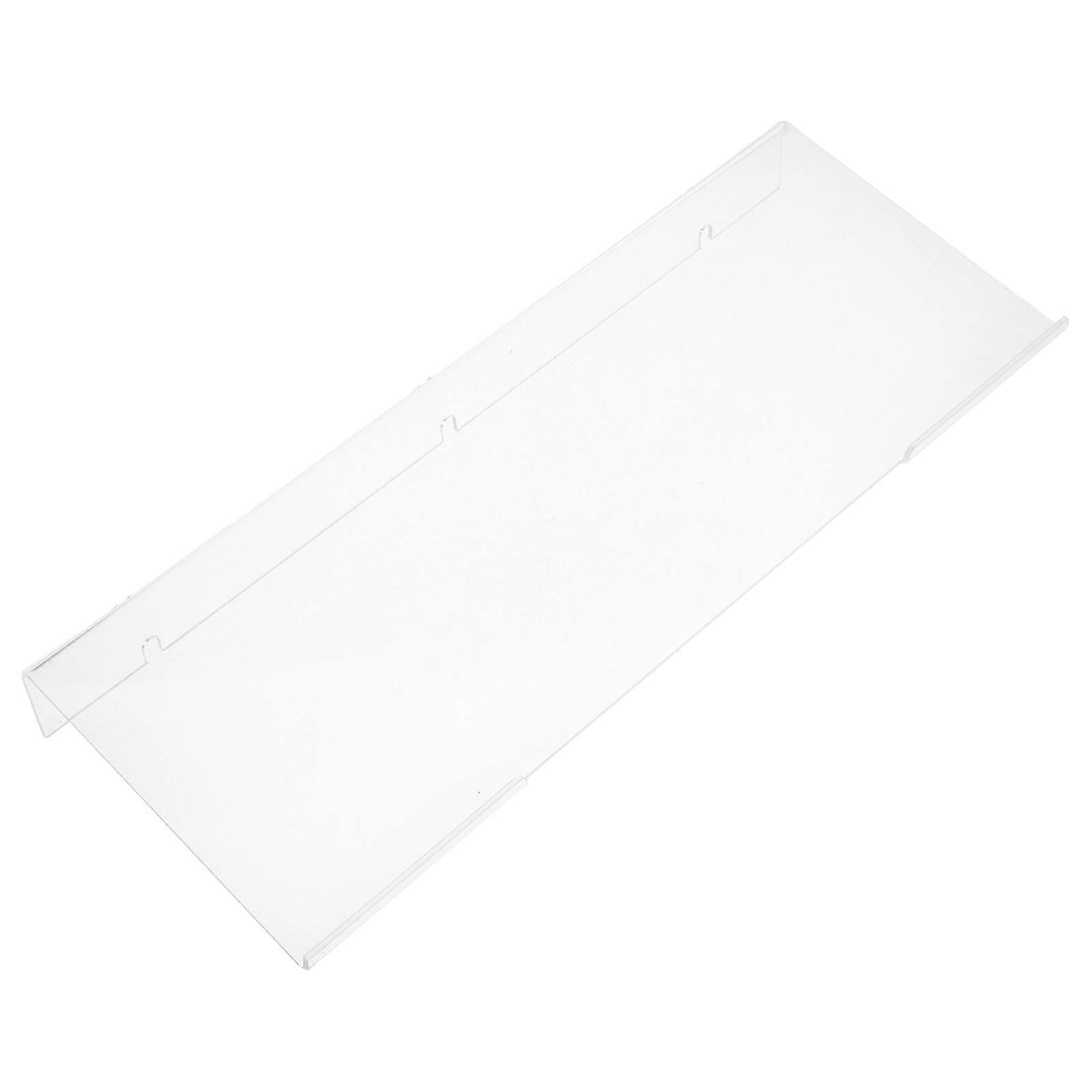 Office Use Acrylic Keyboard Stand with Transparent Desk Holder