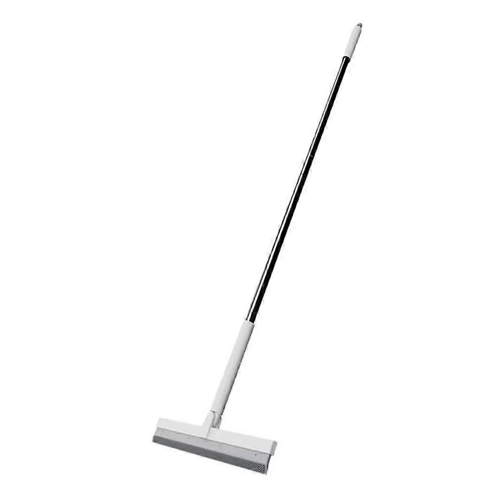 Floor Squeegee Scrubber Sweeping Tool with 180 Degree Rotating Head
