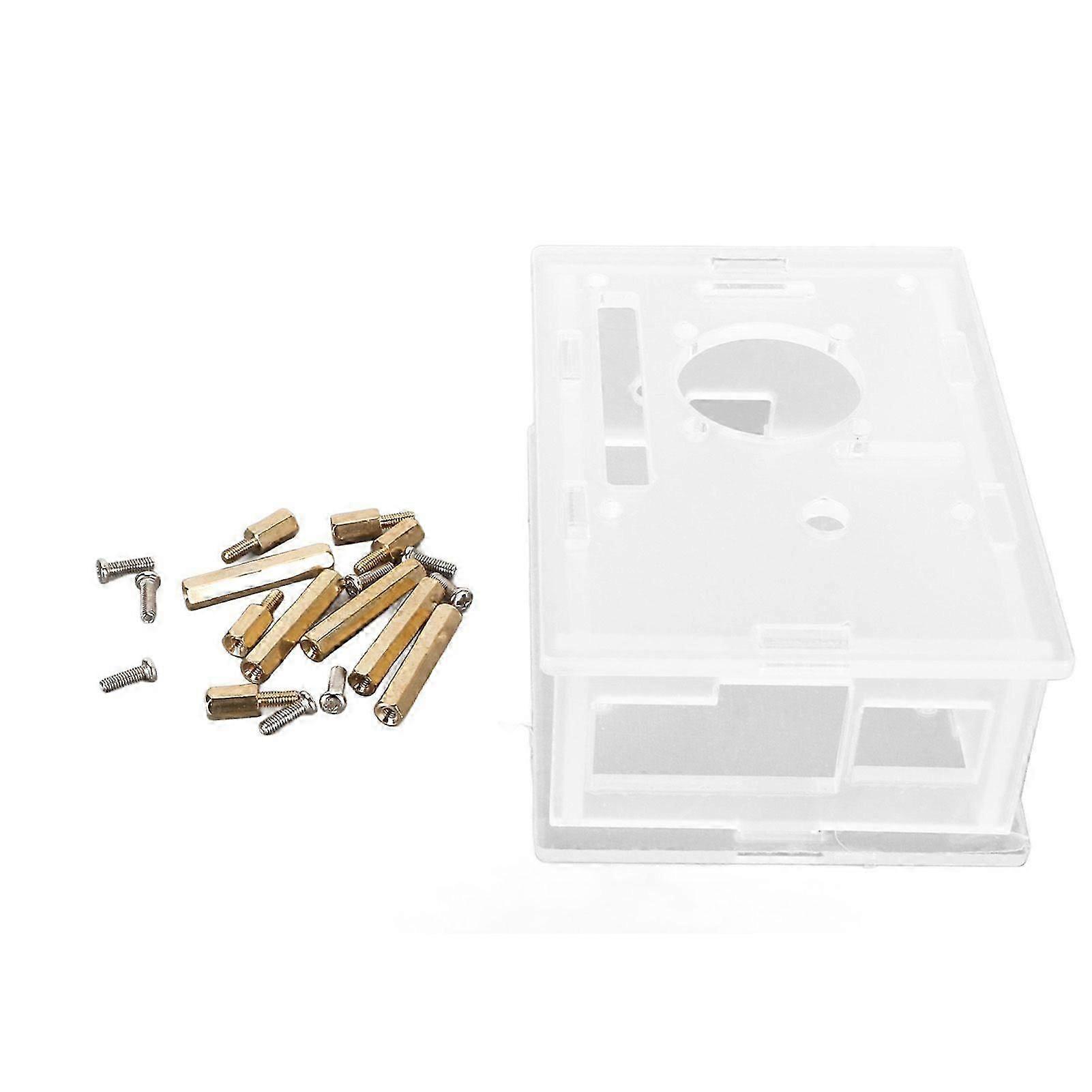 Development Board Clear Enclosure Transparent Outer Shell Acrylic Protective Case for Orange Pi 3B