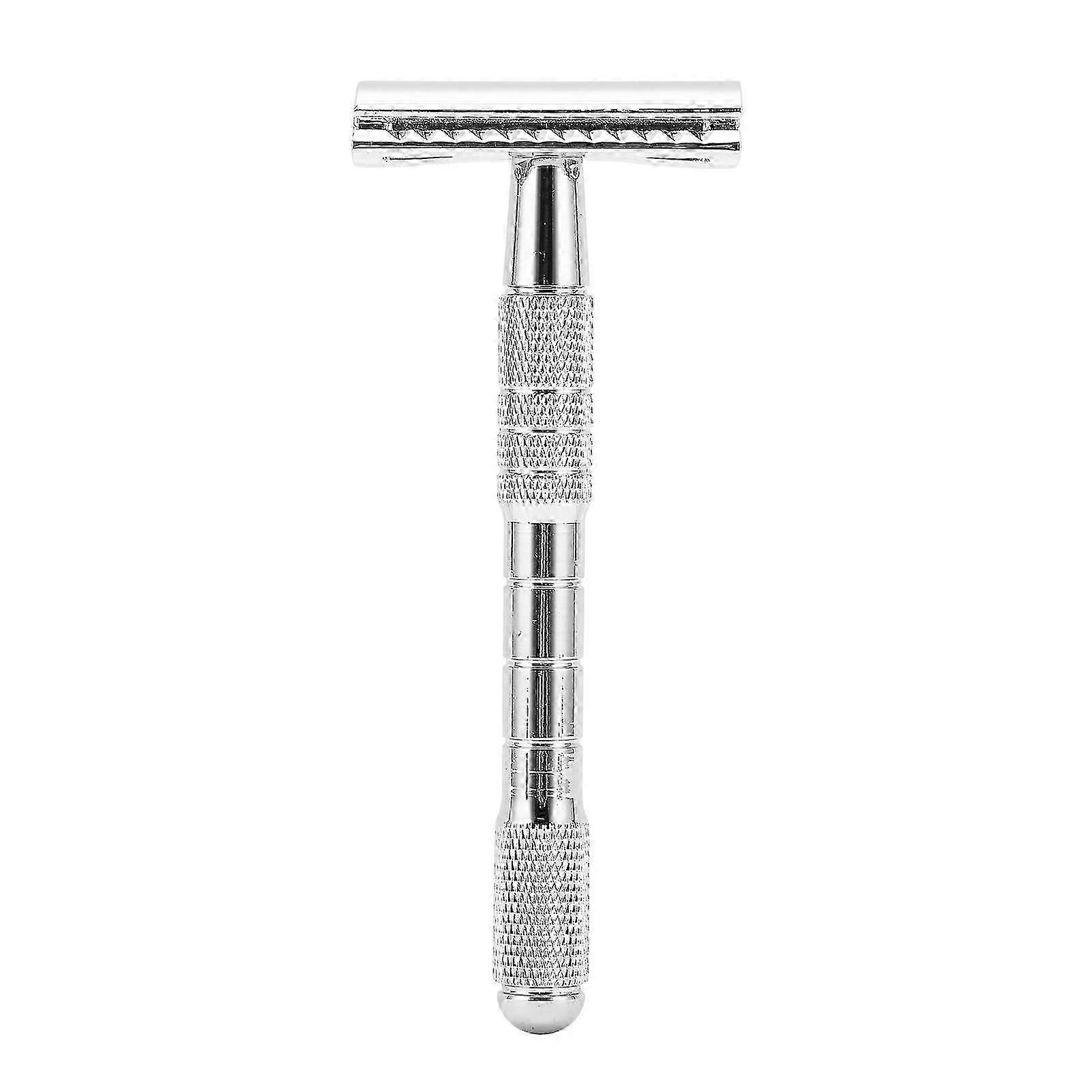 2025 Professional Double Edge Razor Zinc Alloy Washable Safety Razor Retro Razor for Men