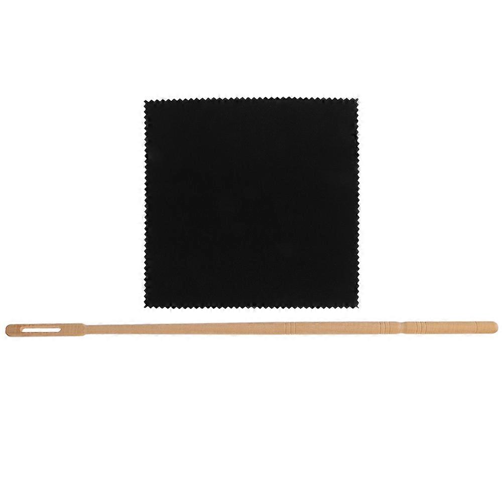 Flute Cleaning Set For Music Instruments With Assorted Color Cloth And Cleaning Rod For Dust Removal 1 Set