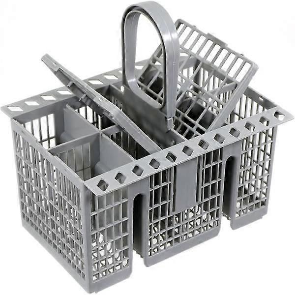 Dishwasher cutlery basket (removable handle)
