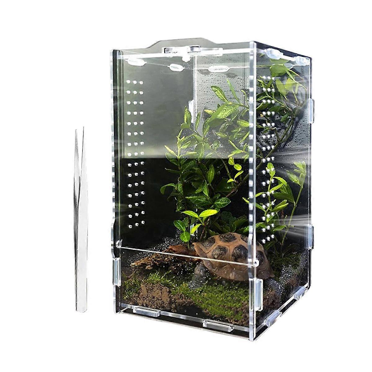 Jumping Spider Enclosure Acrylic Terrarium Reptile Enclosure