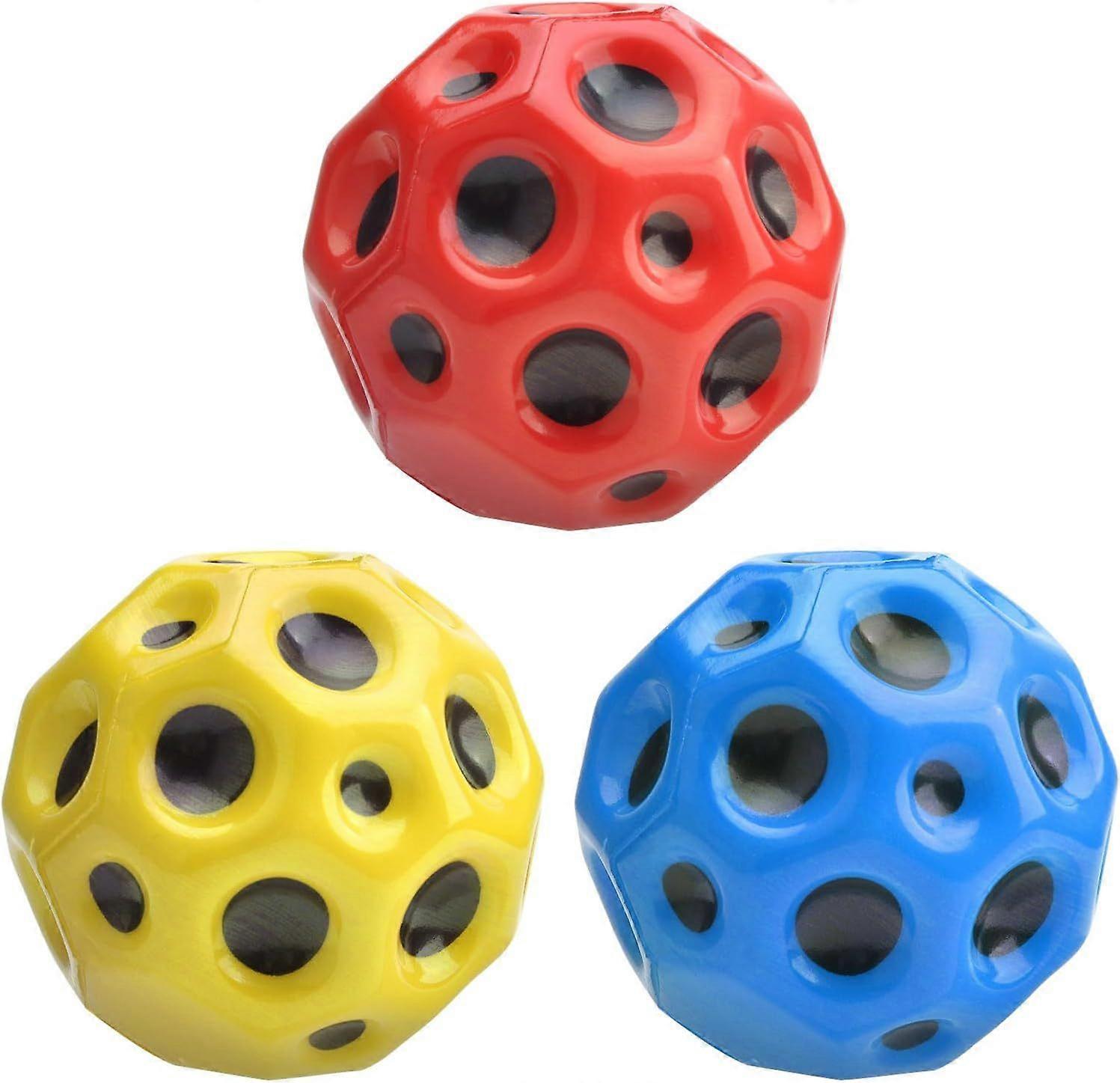 Moon space balls, 70mm high elasticity moon balls, large bouncy balls, moon balls for kids, large bouncy toy, children's party favor