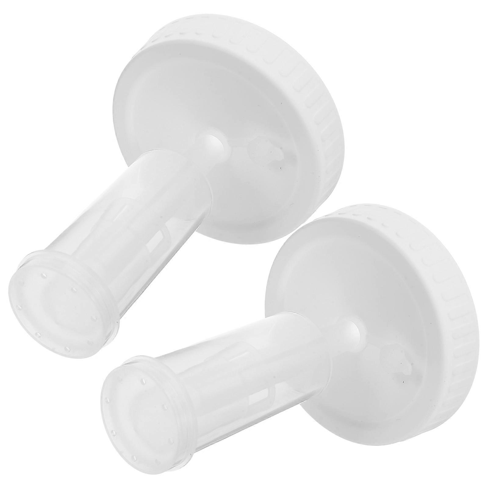 Wide Mouth Mason Jar Fermentation Lids with 2Pcs Plastic Set