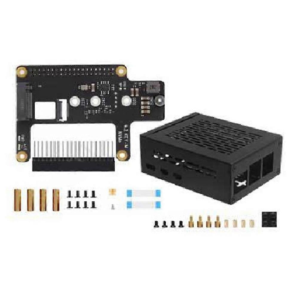 X1015 for Pi PCIE to M.2 NVME SSD Expansion Board with Case