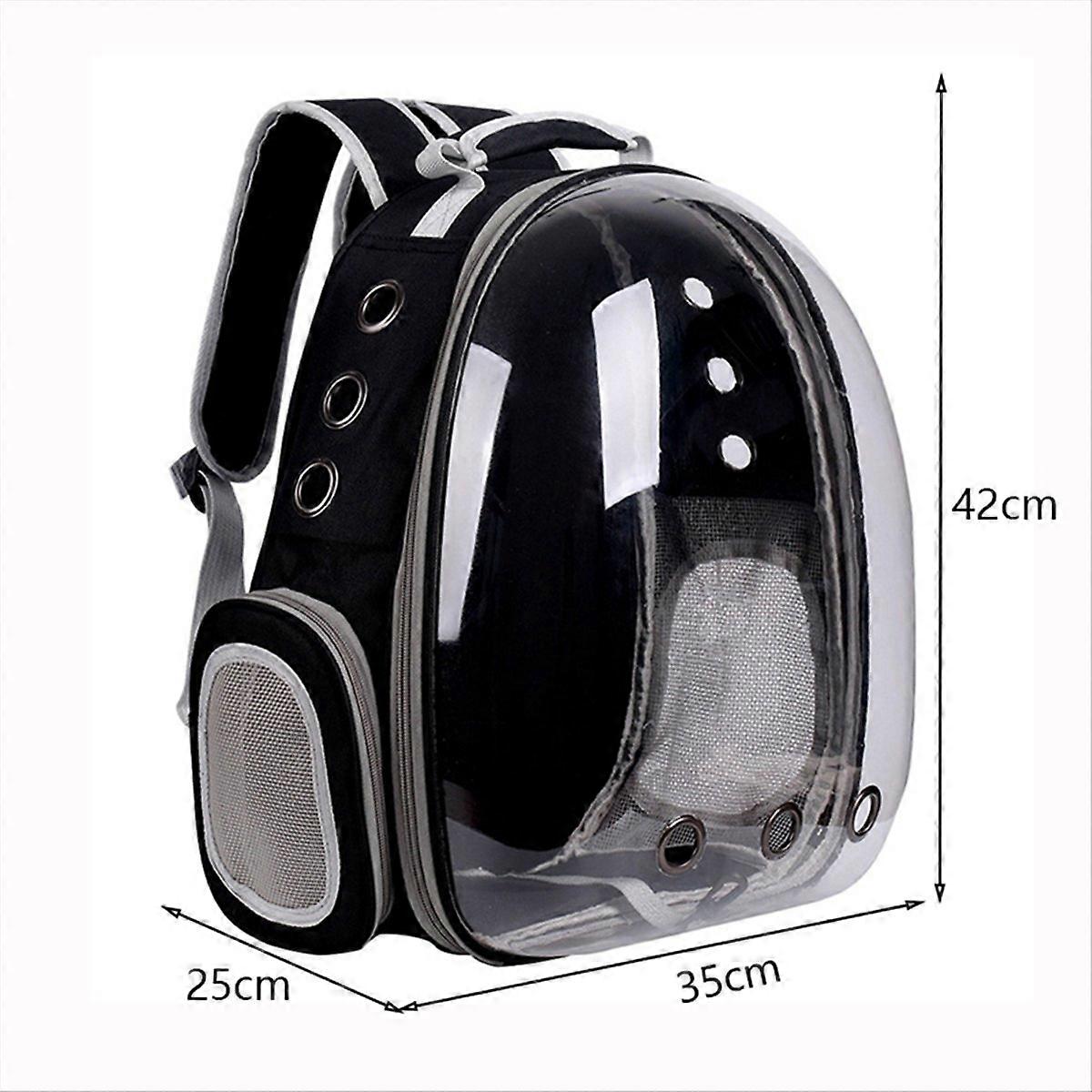 Carrying Bag Space Pet Backpack Breathable Transparent Backpack B