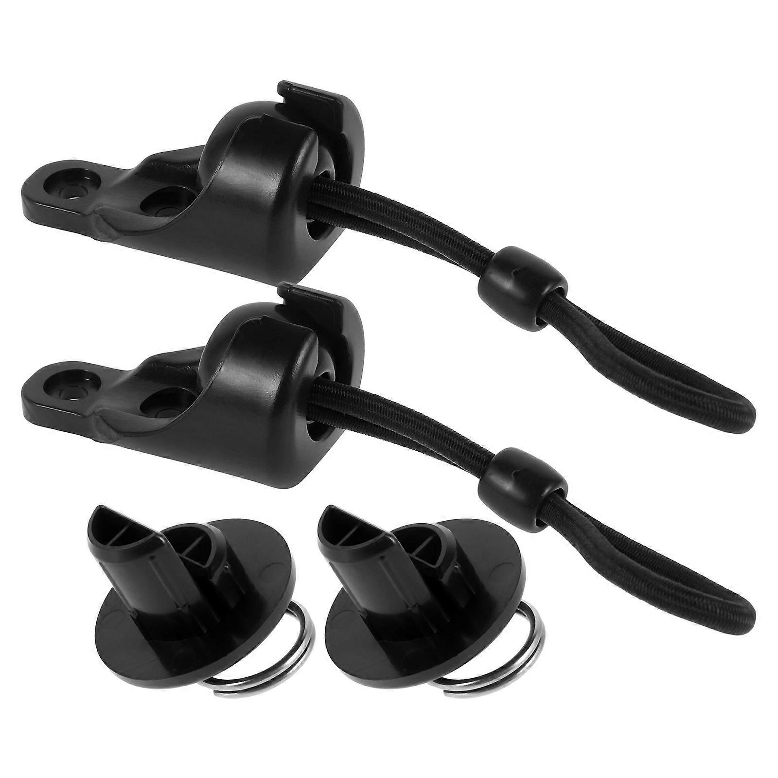 Bungee Ball Cords Roller Shade Parts for Replacement 1Set Black ABS Kit