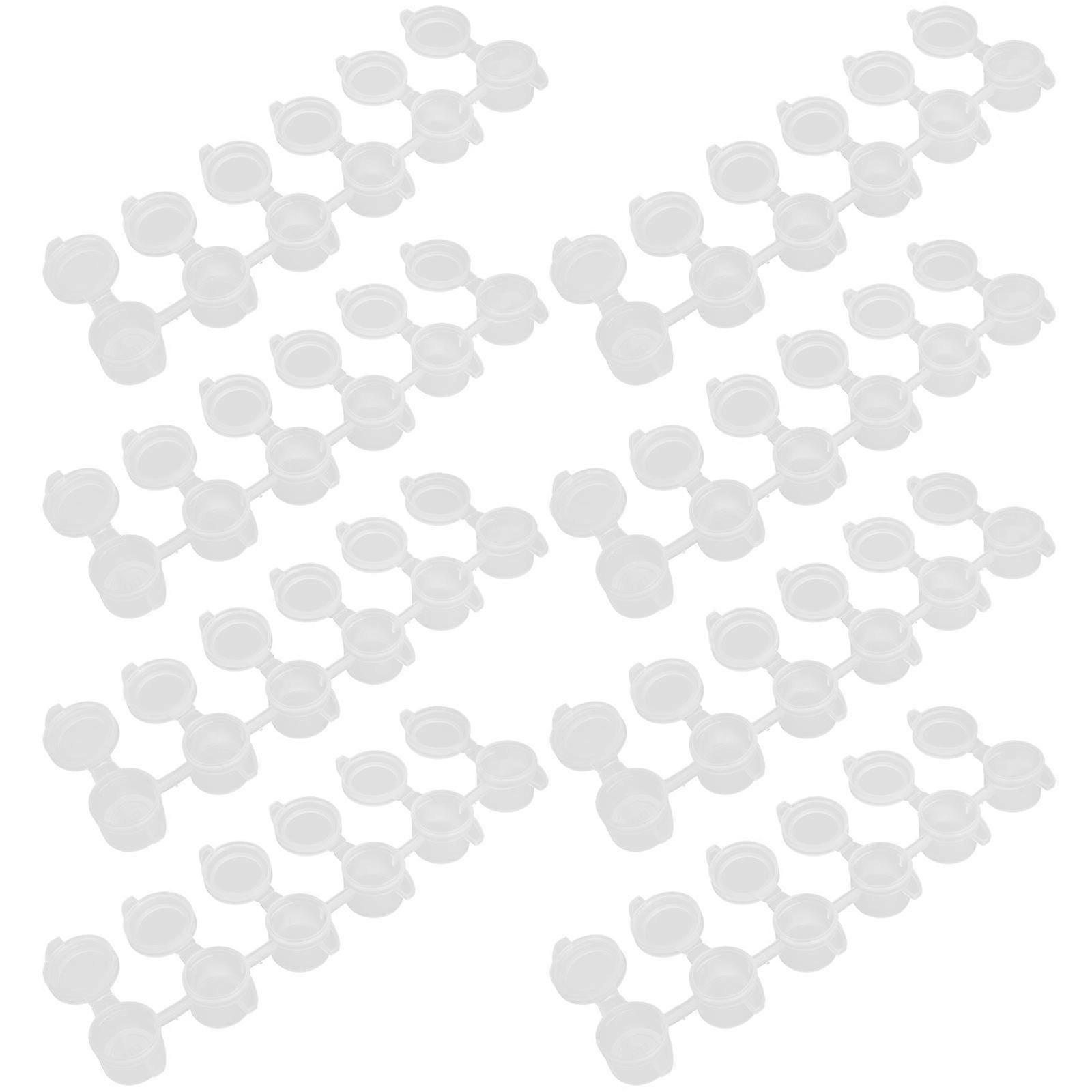 Paint for Storage Use 200Pcs Pe Pod Strips Lid