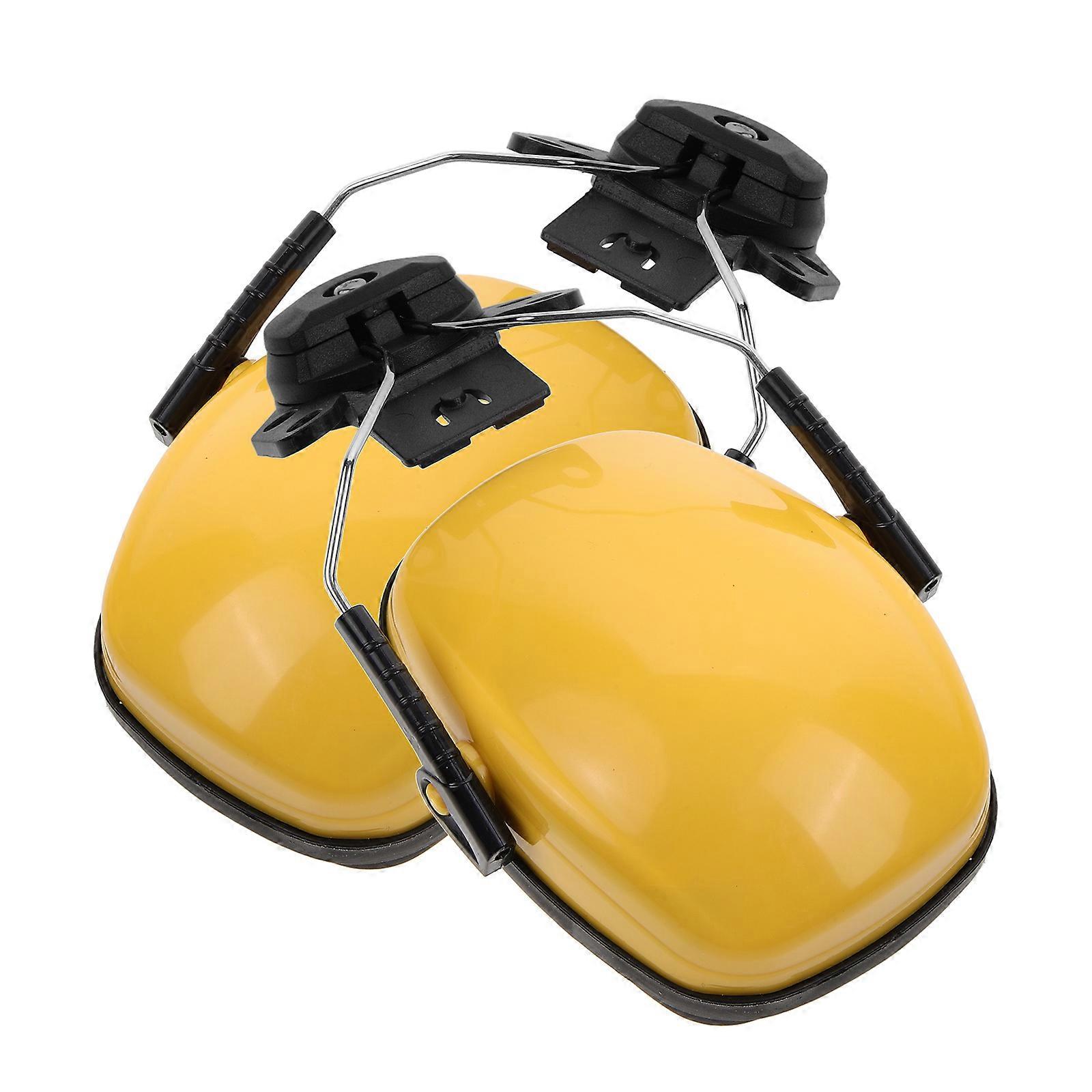 Red Ear Protection Earmuff Noise Reduction Ear Protector 1Pair