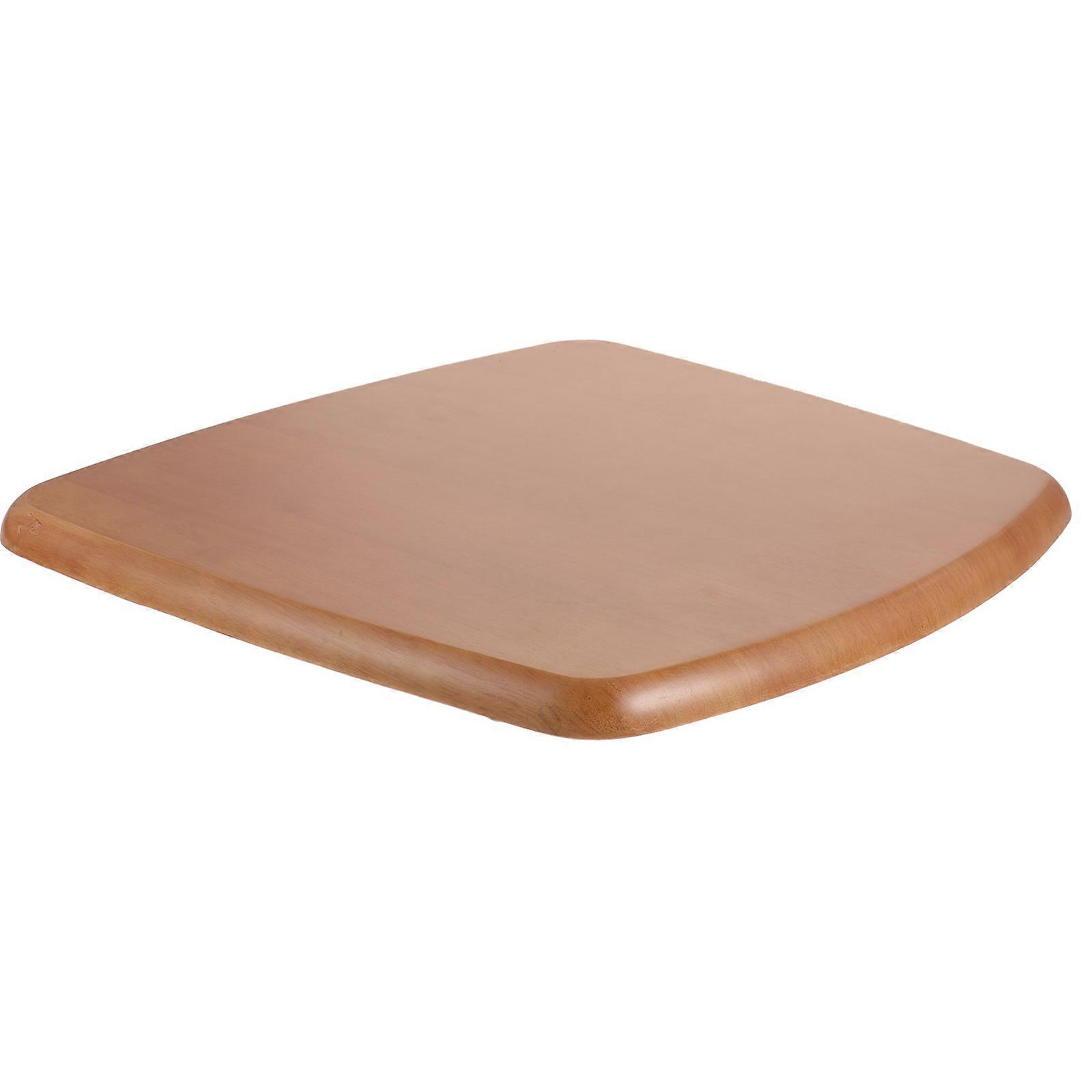 Dining Chair Seat Replacement for Stool Made of Synthetic Material Light Brown Practically Used in Home