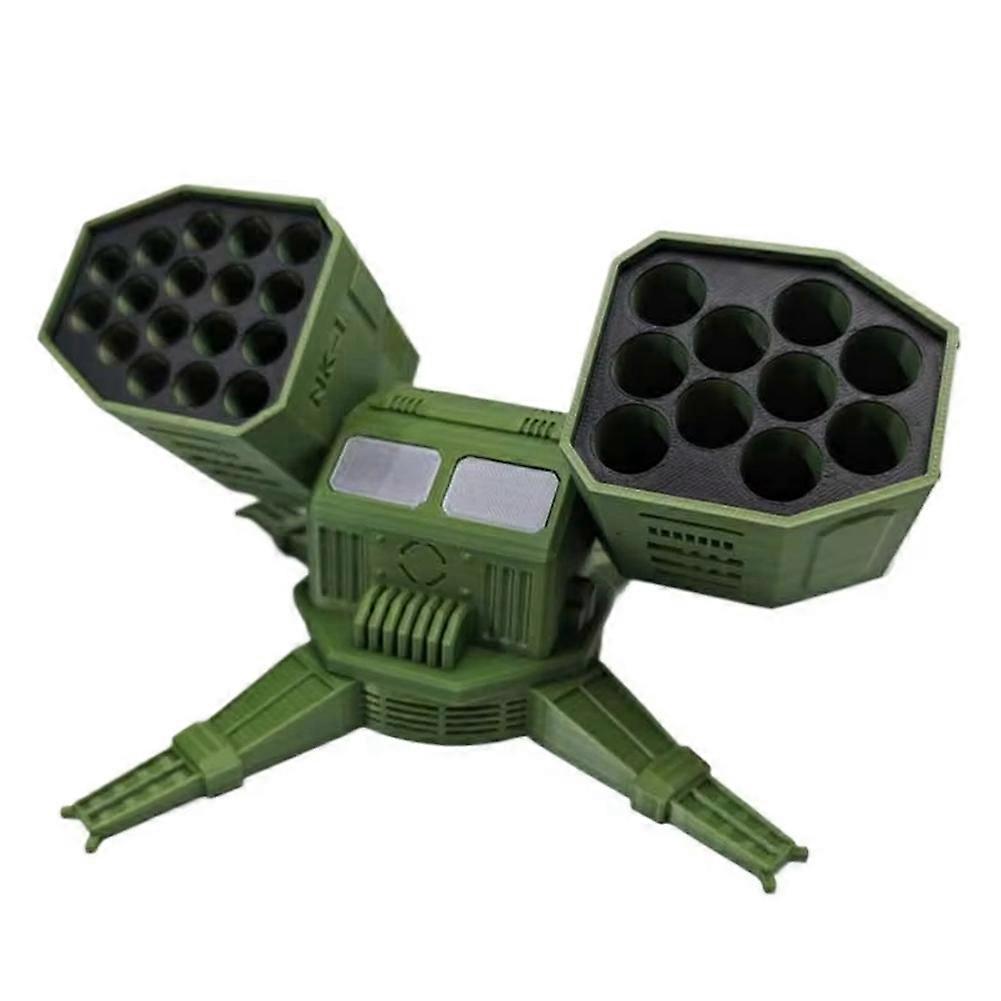 3D Printed Battery Storage Box Desktop Figurines Decoration Multi Position AA /AAA Model Batteries Organizer Boxes