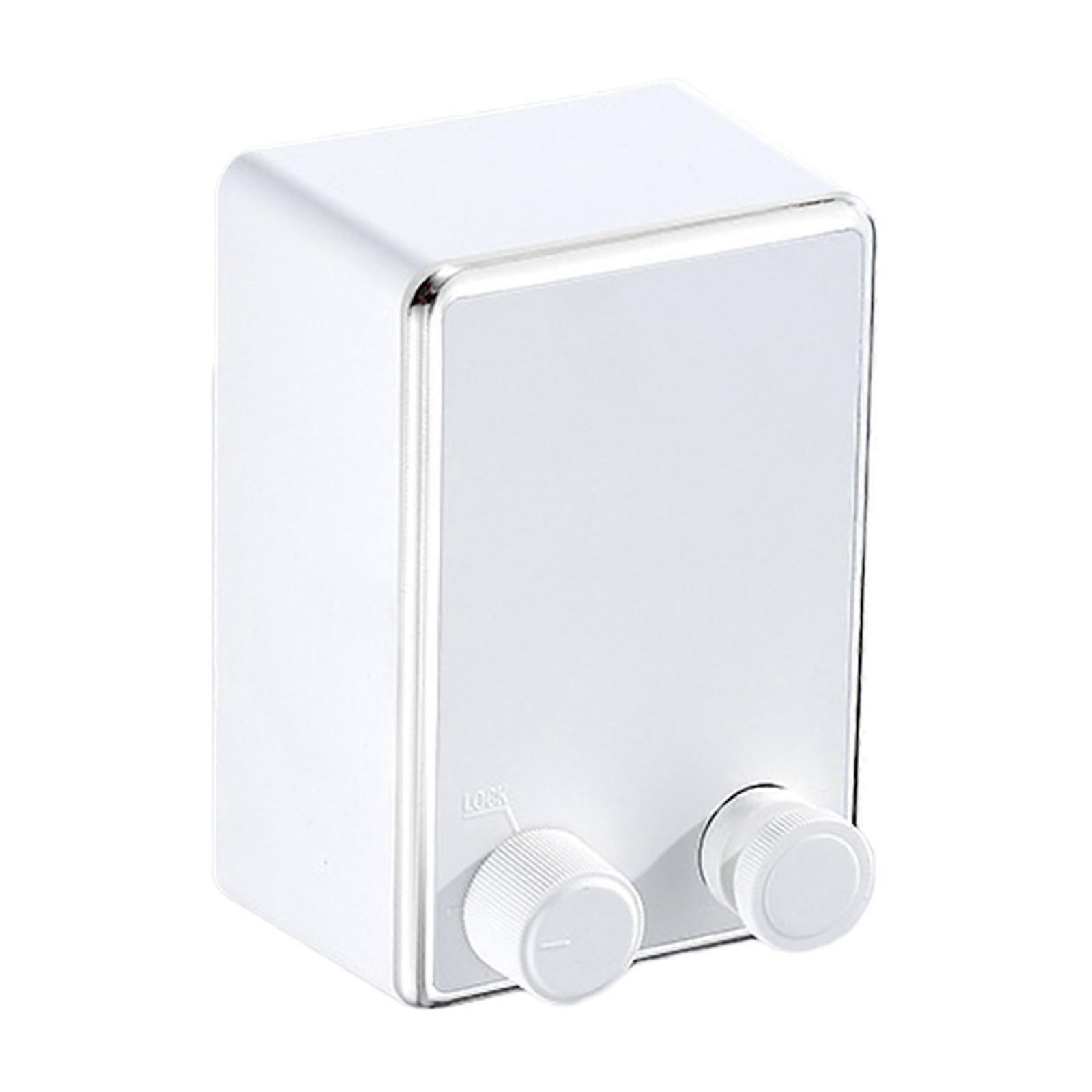 Wall Mounted Retractable Clothesline Steel Rope Large Capacity Space Efficient Drying Solution  White