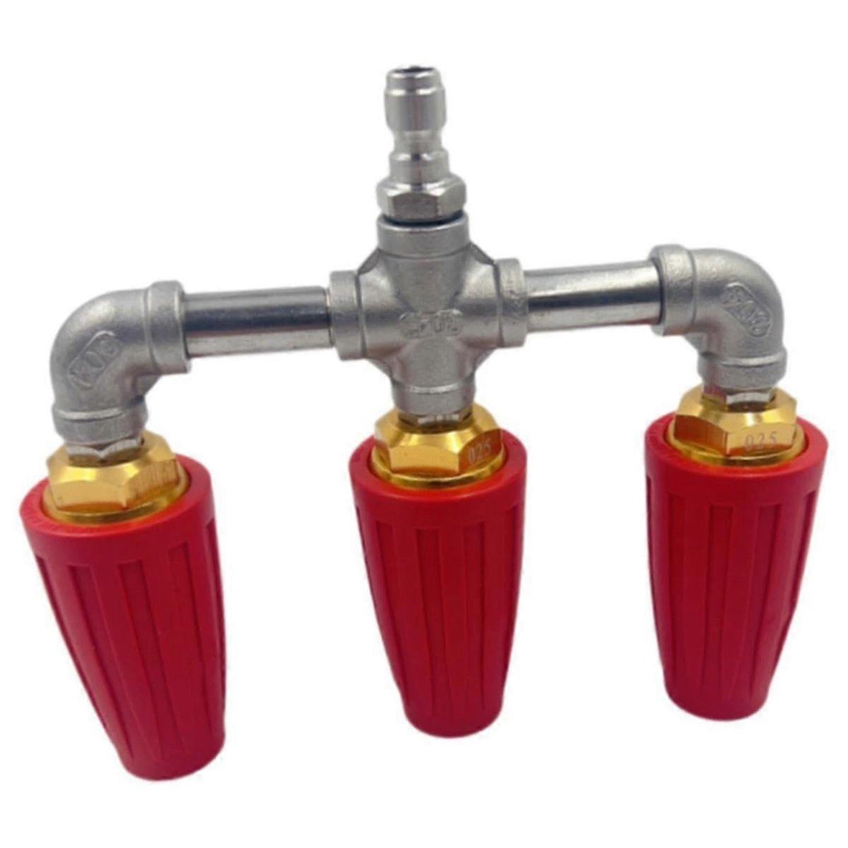 Rotating Nozzle Triple Nozzle Pressure Washer Spare Tip