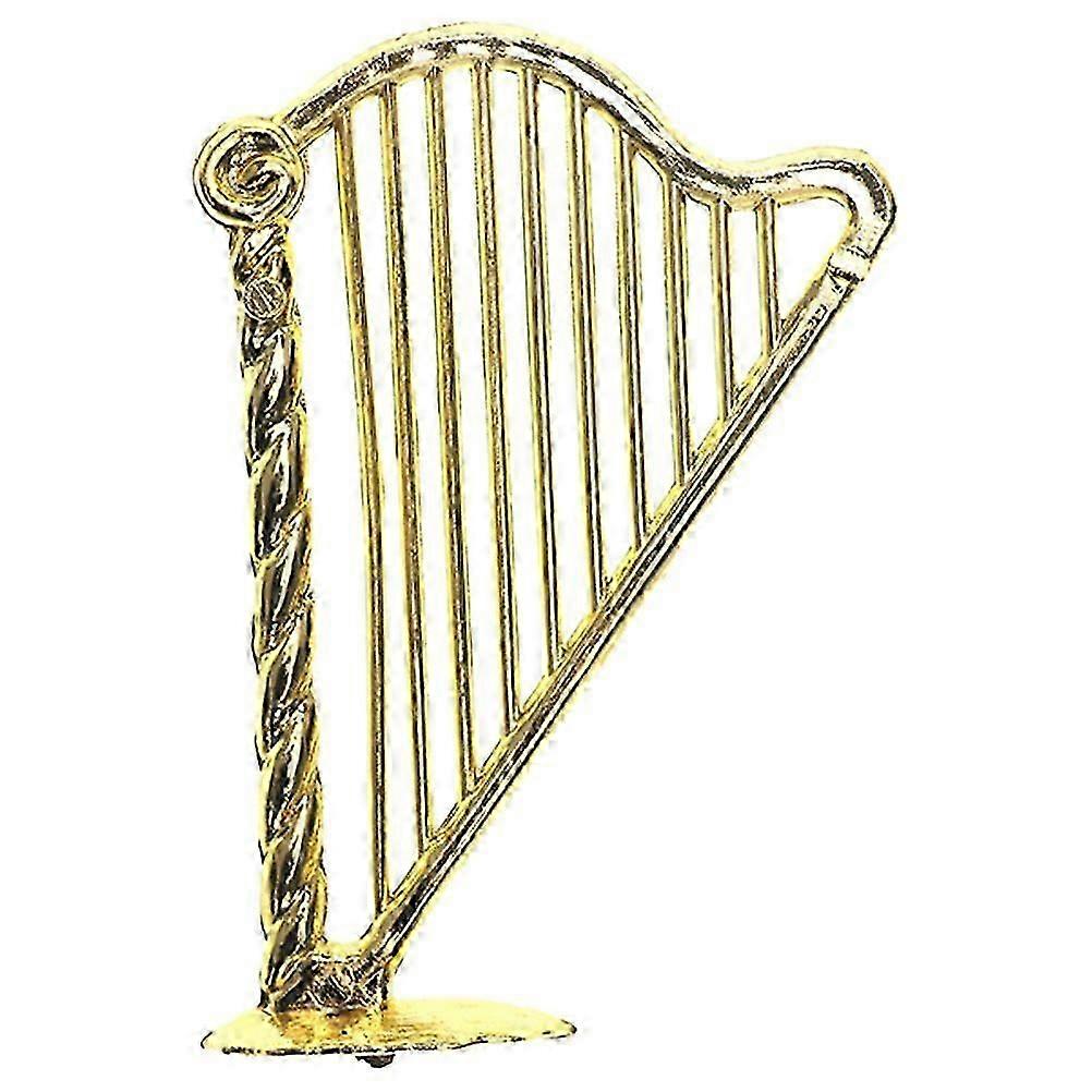 Mini Harp Adornment Simulation Harp Mini Instrument Model Doll House Decor