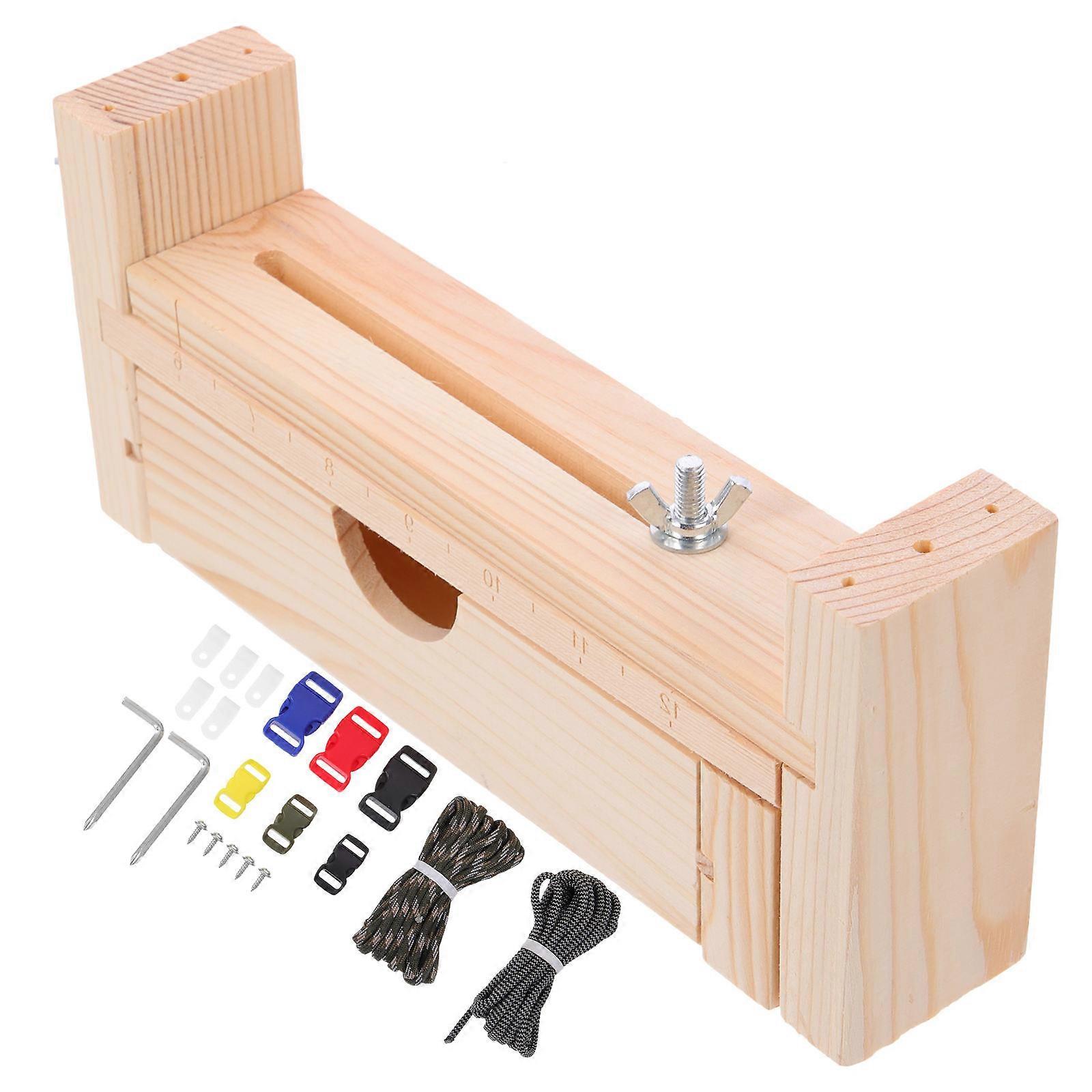 Weave Tool Wooden Bracelet Maker for Weaving Use 1Set Kit