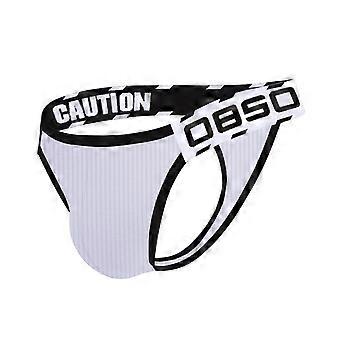 Gay T-back stringtanga's voor mannen, sexy jockstrap van katoen, holle sissy lingerie
