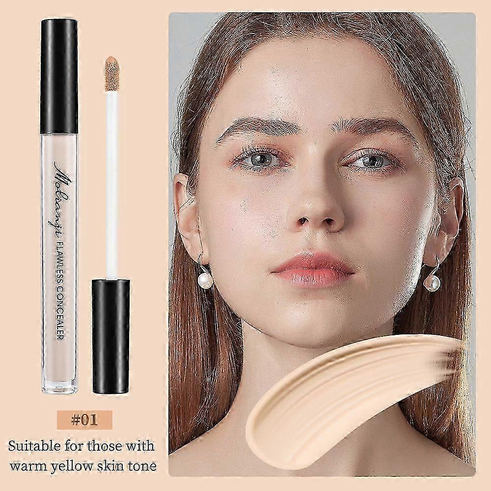 Brighten & Perfect Cream Concealer - Hydrating Corrector Medium Coverage Blemish & Under Eye Concealer - Full Coverage Dark Circles