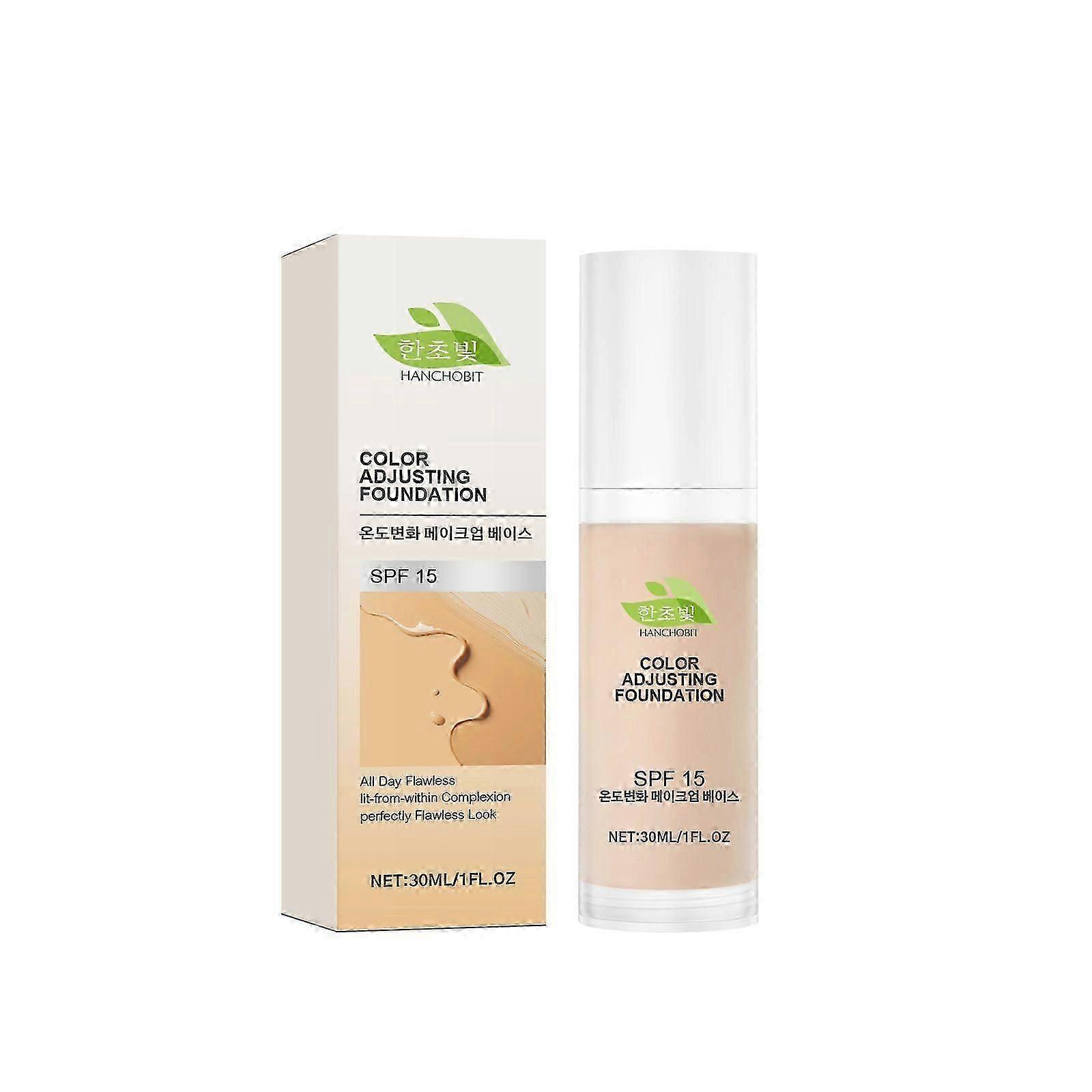 Long-Lasting Hydrating Waterproof Liquid Foundation for Flawless, Breathable Skin