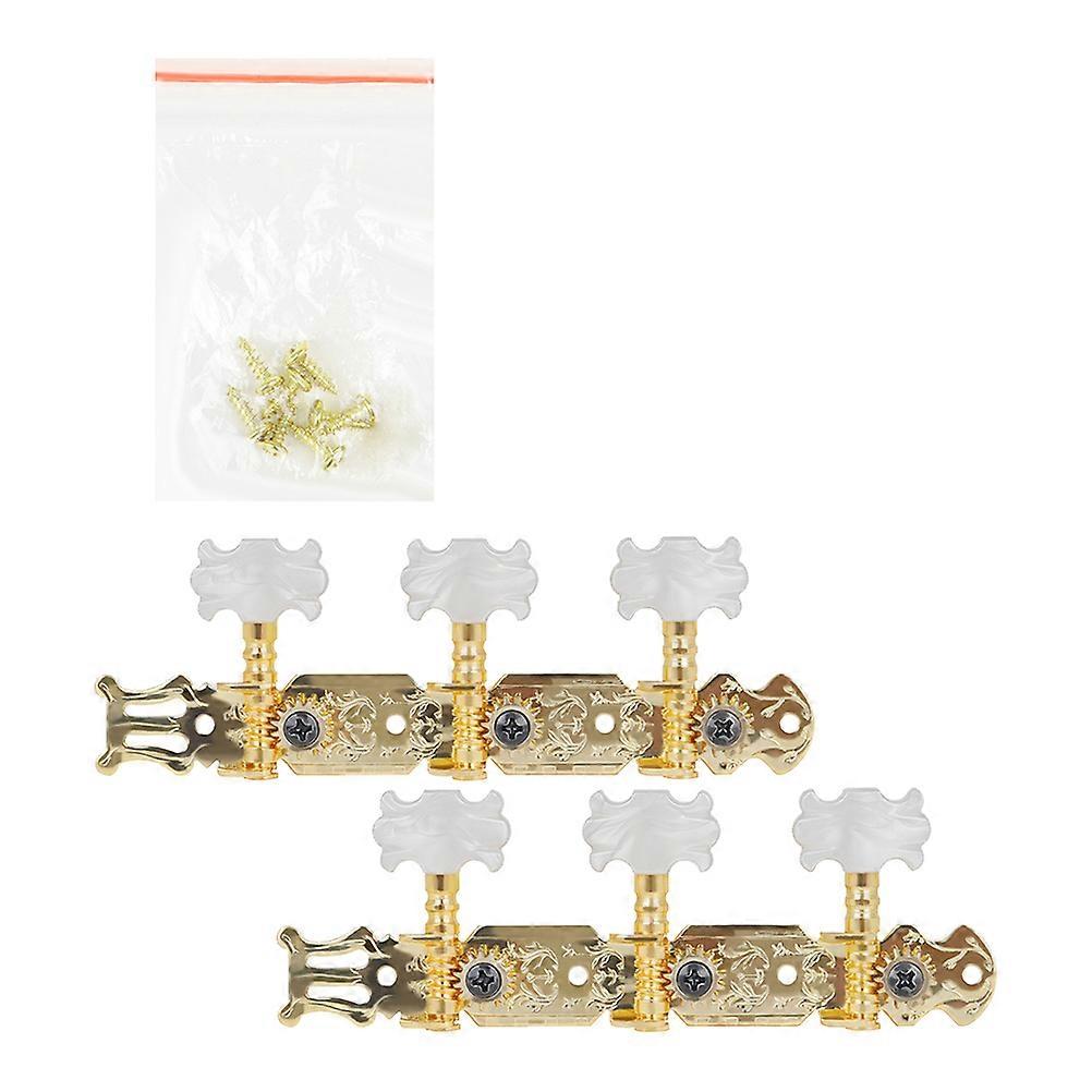 Golden Guitar Control Knobs for Guitar Use 1Set Easy Operation Rotary Knobs