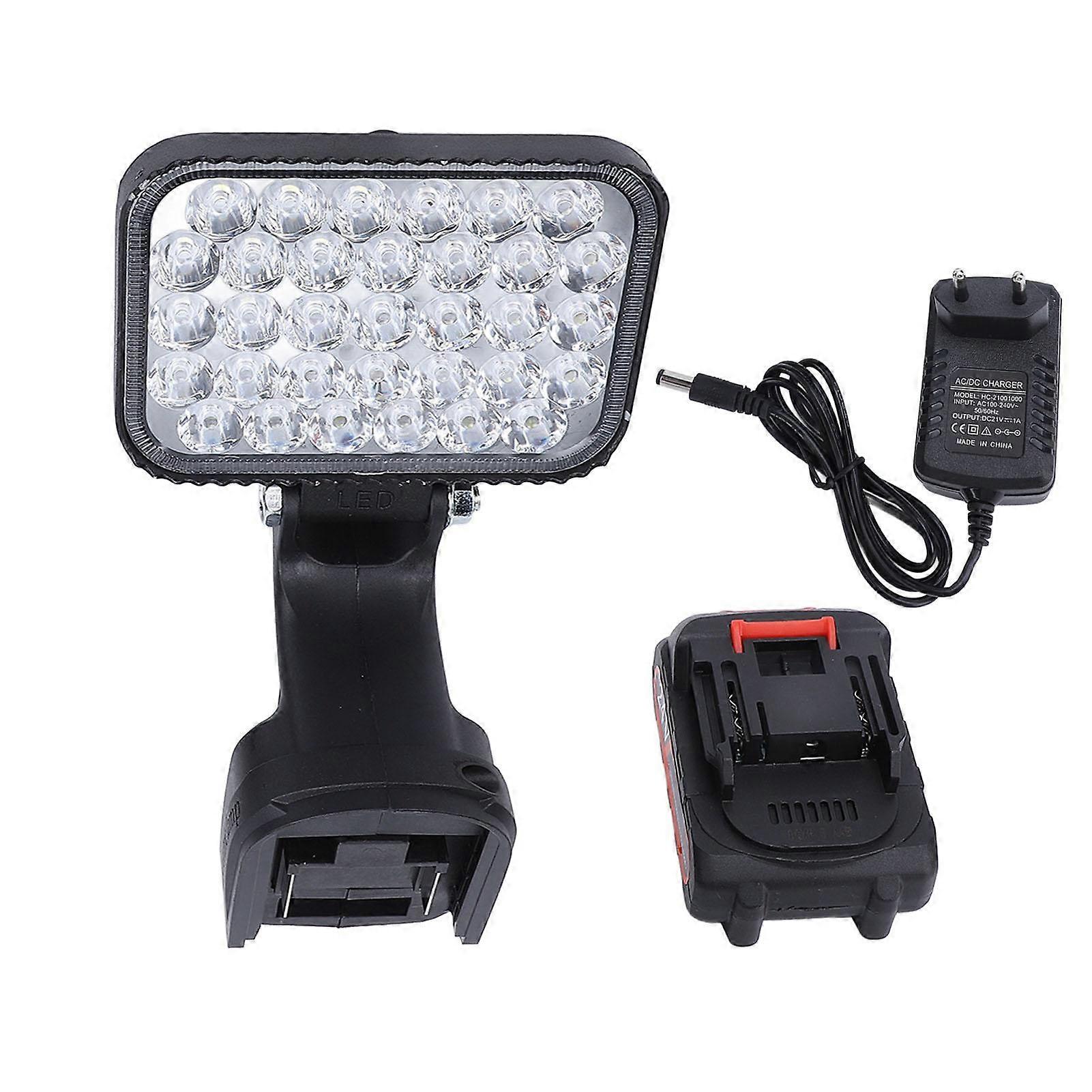 Handheld LED Work Light Cordless 1500mAh Lithium Battery Adjustable Waterproof Rechargeable