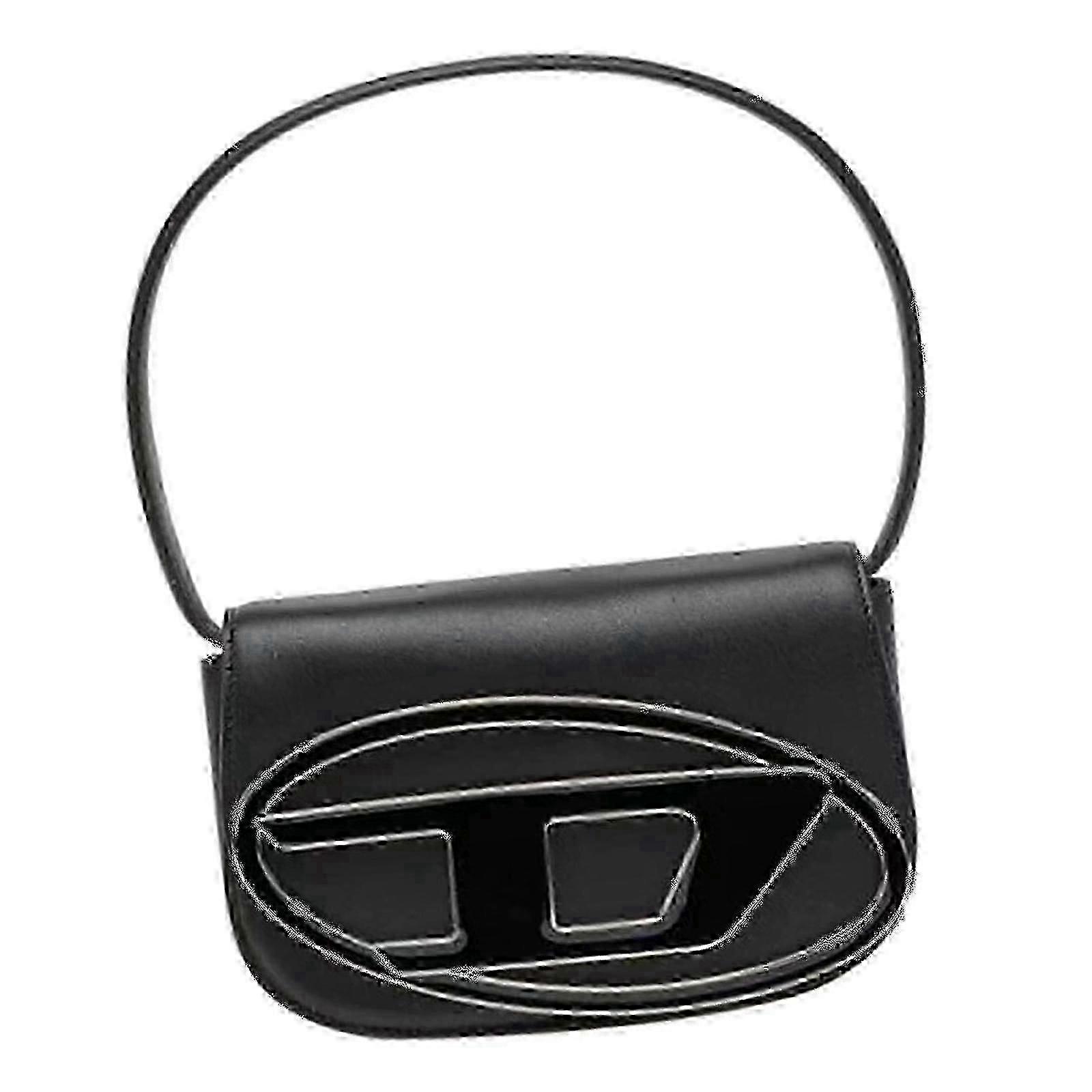 26-27 Womens Shoulder Bag Trendy Lightweight Clutch Purse Pu Leather Underarm Bag Black TT01