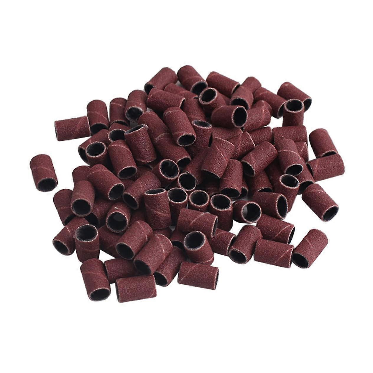 200pcs Nail Sanding Bands for Drill Bits Manicure Pedicure Set Fast Shaping and Easy Replacement