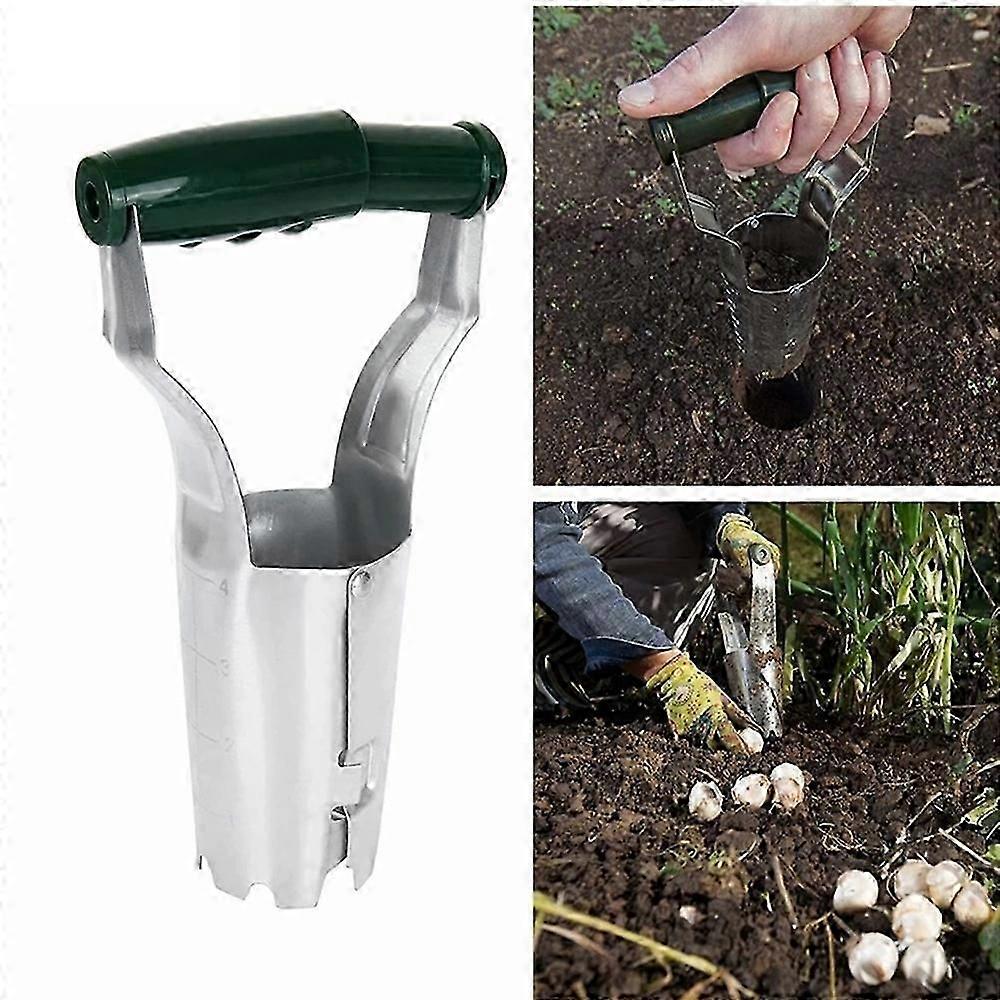Transplanter Garden Hand Bulb Planter Tool for Digging Hole Seed A