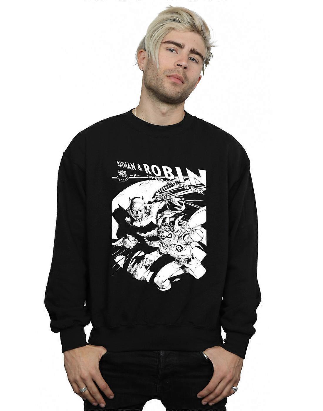 DC Comics férfi Batman és fiú csoda pulóver