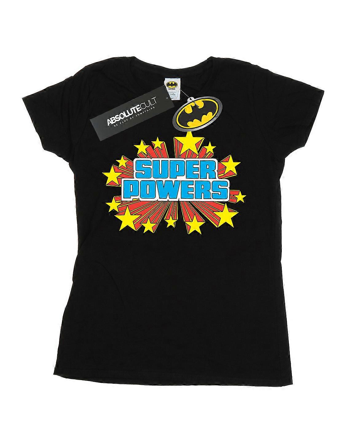 DC Comics Women's Super Powers Logo T-Shirt