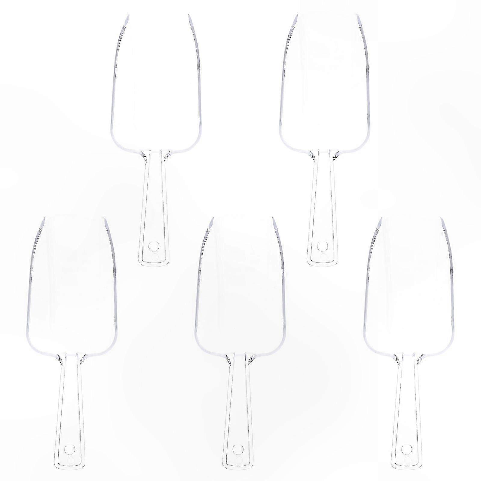 Plastic and Metal Ice Scoop for Freezer Use