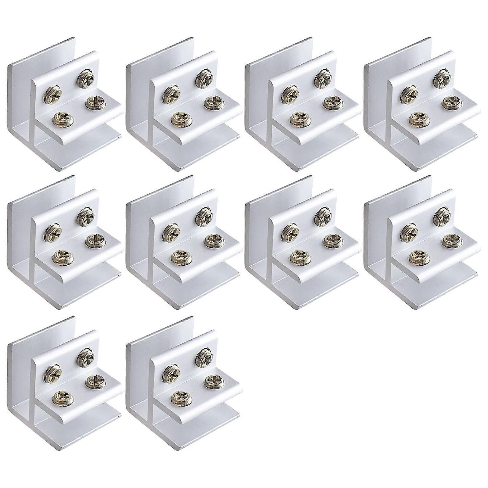 10pcs Aluminum 90 Degree Tile Bracket Connectors for Precise Bathroom Wall Installation 1012mm