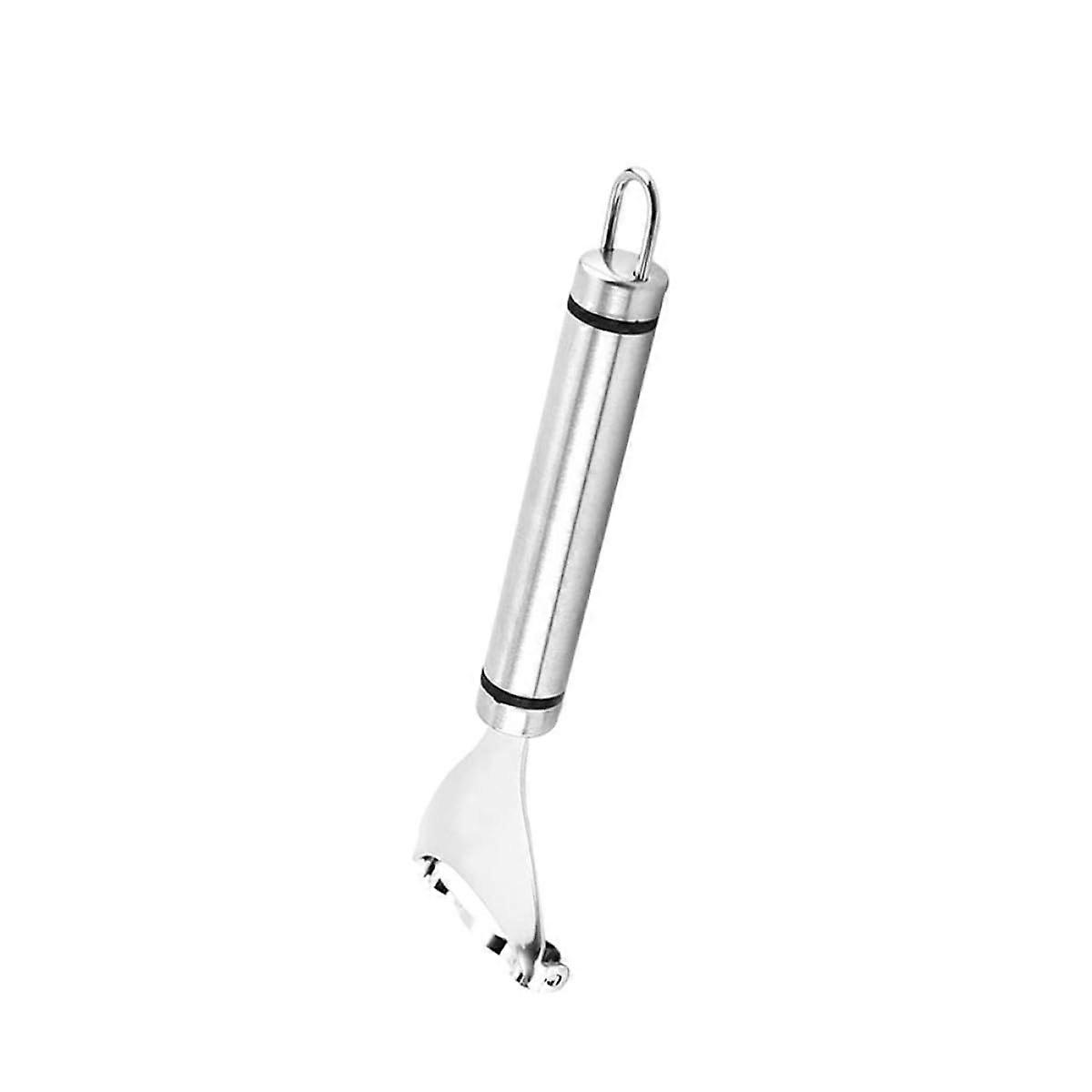 Stainless Steel Corn Stripper Tool with Ergonomic Handle for Quick Kernel Removal in Kitchen