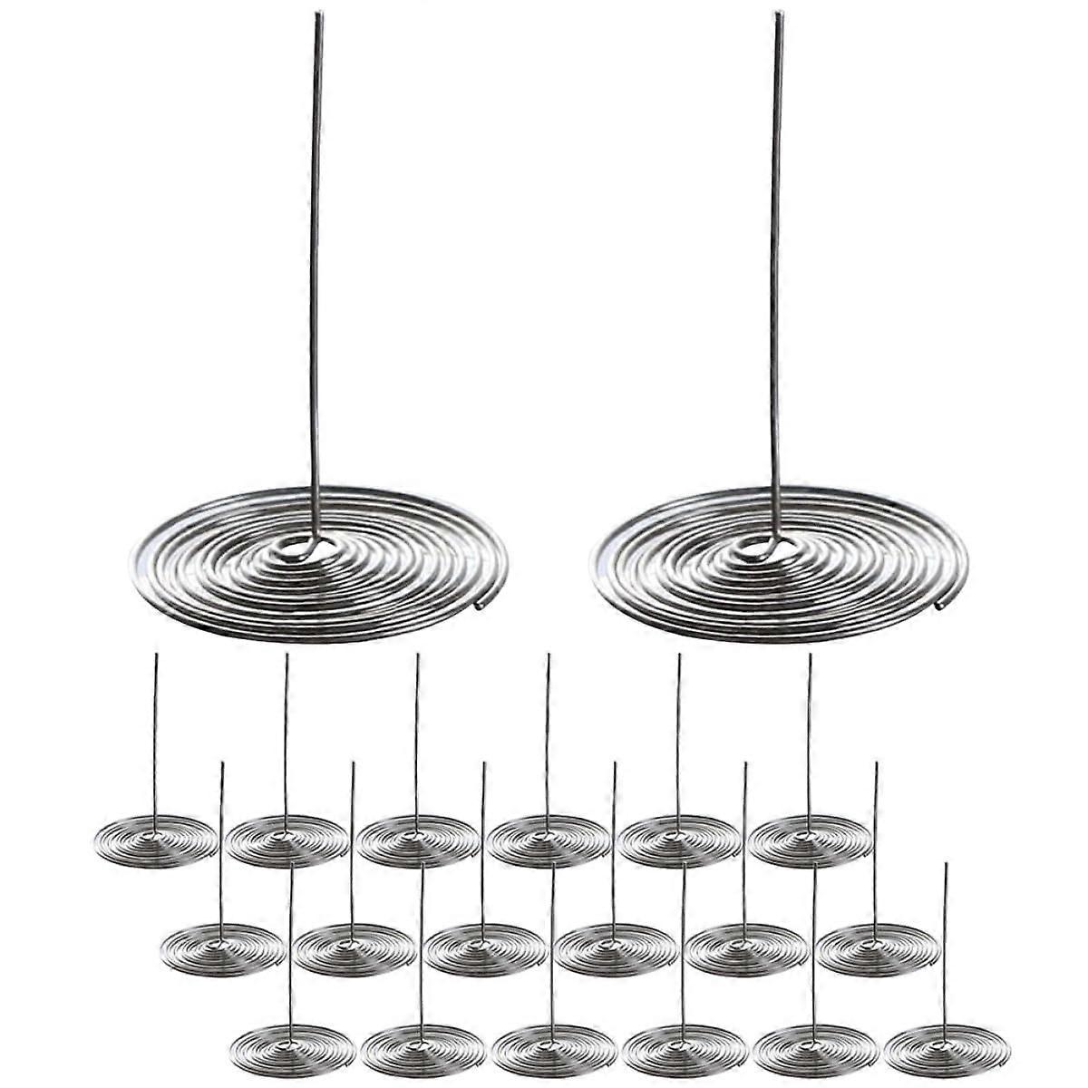 20Pcs Stainless Steel Tea Filter Spout Strainers for Loose Leaf Brewing, Rustproof and Reusable