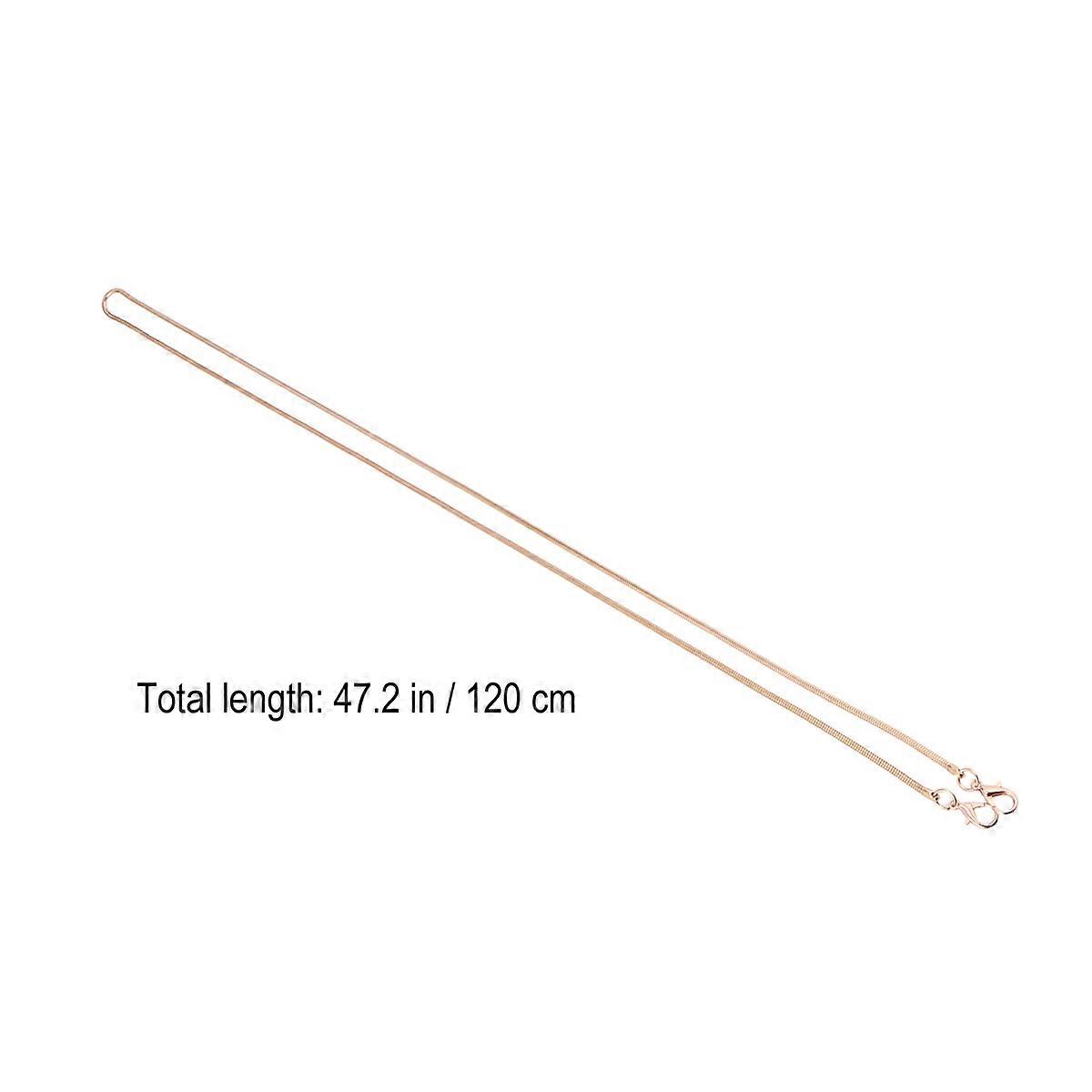 Iron Bag Chains Golden Replacement Strap for Purse 3.2mmx120cm