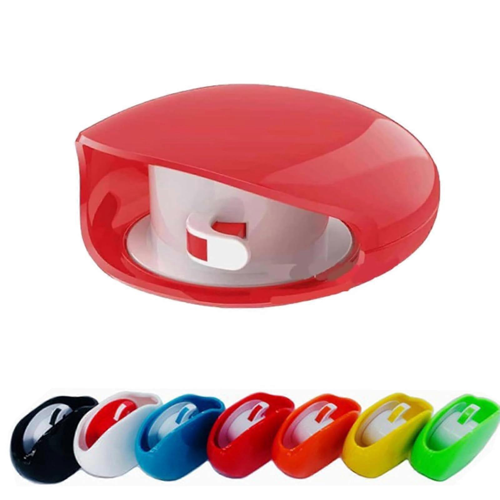 Retractable Cable Management Reel with Automatic Retraction for Tangle Desk Cord Storage Red