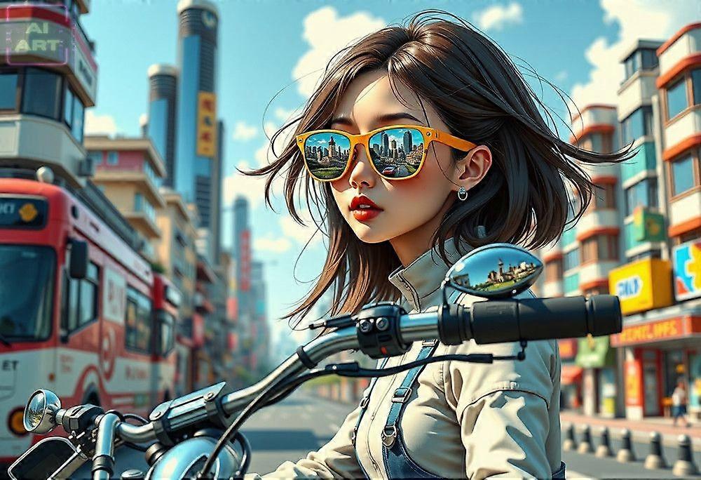 Fantasy CyberpunkStress Reliever Jigsaw Puzzle P1659