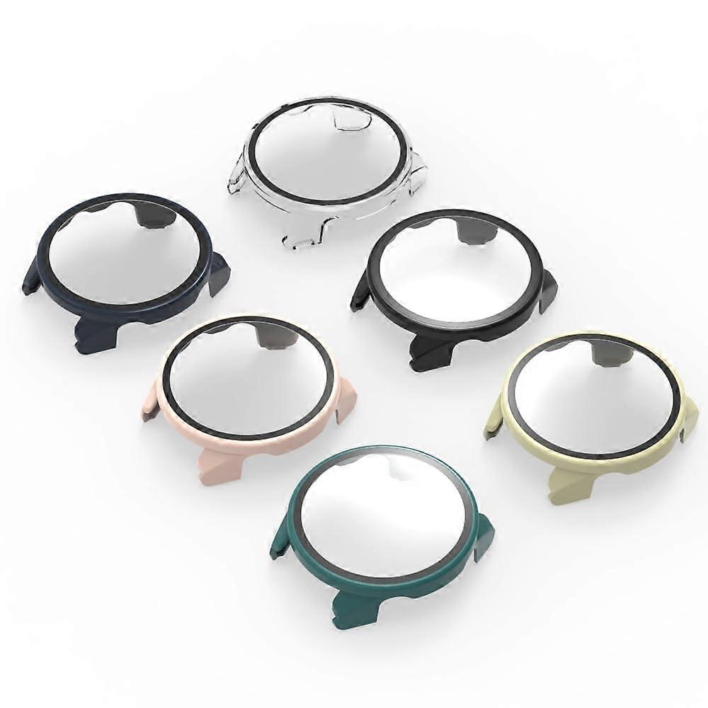 Case with Tempered Glass Screen Protector, FullBody Watch Cover 6Pack for Garmin Forerunner 970