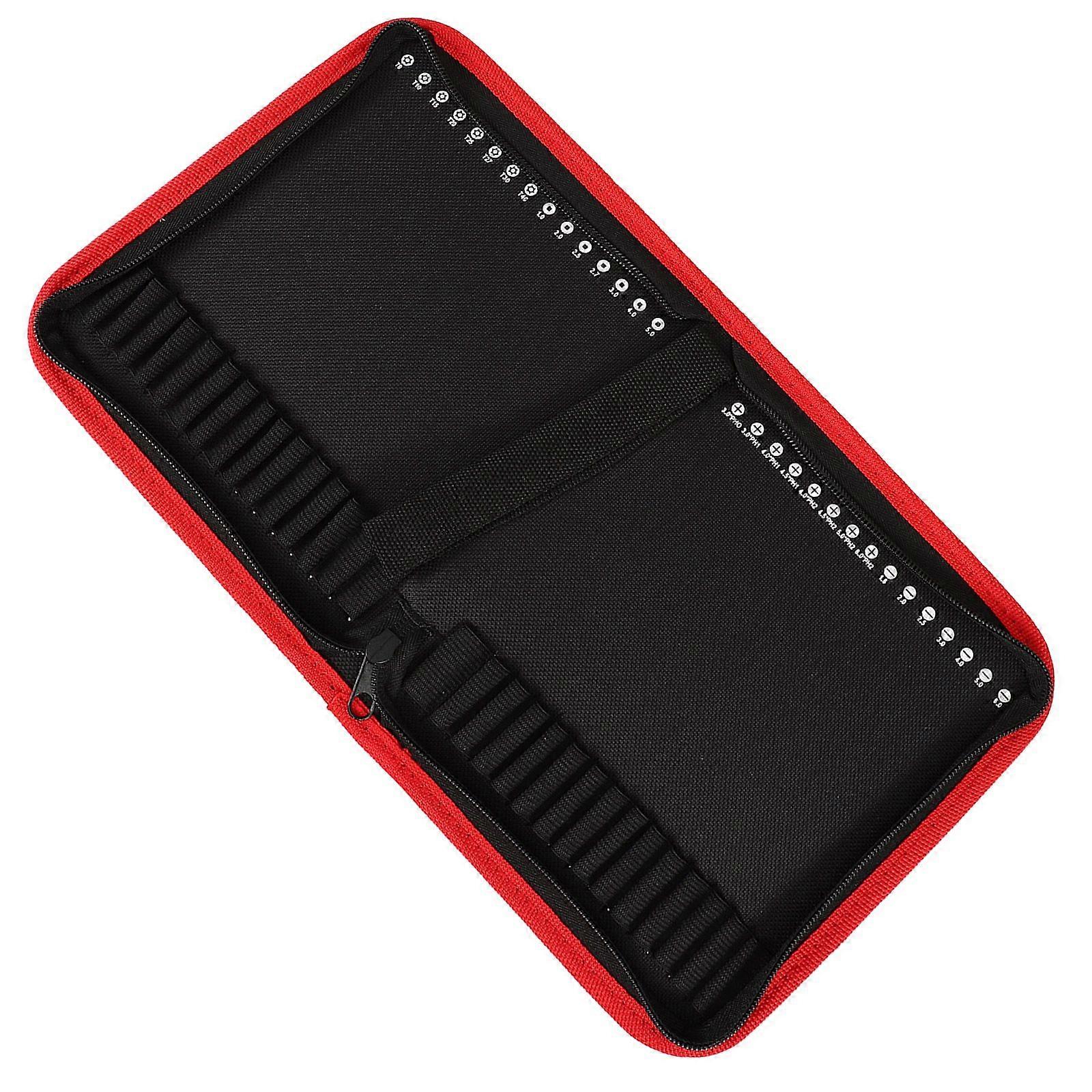 Tool Pouch Driver Bit Canvas Cloth Pouch Small Tool Bag For Screw Bits